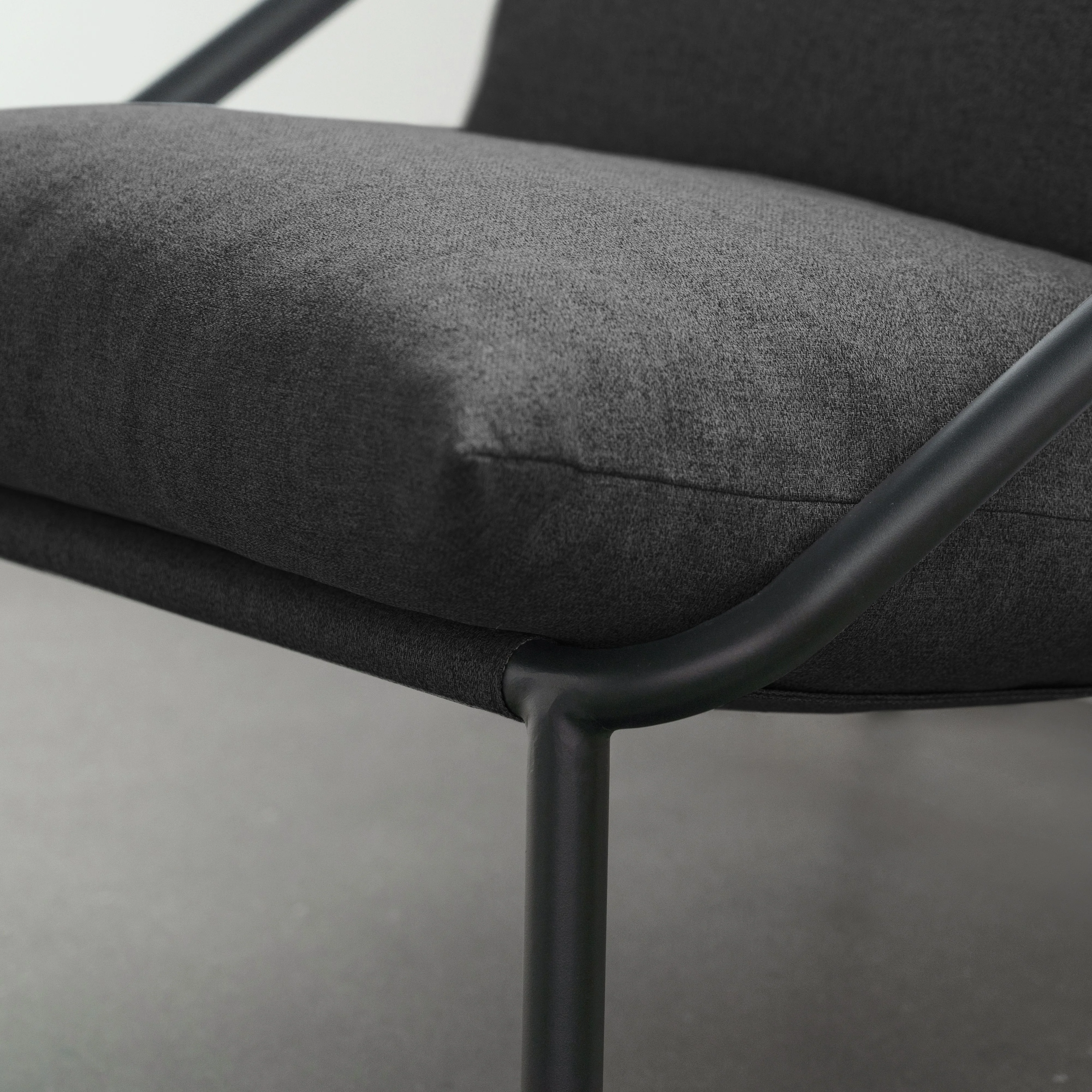 Ada Black Sling Chair - Image 8