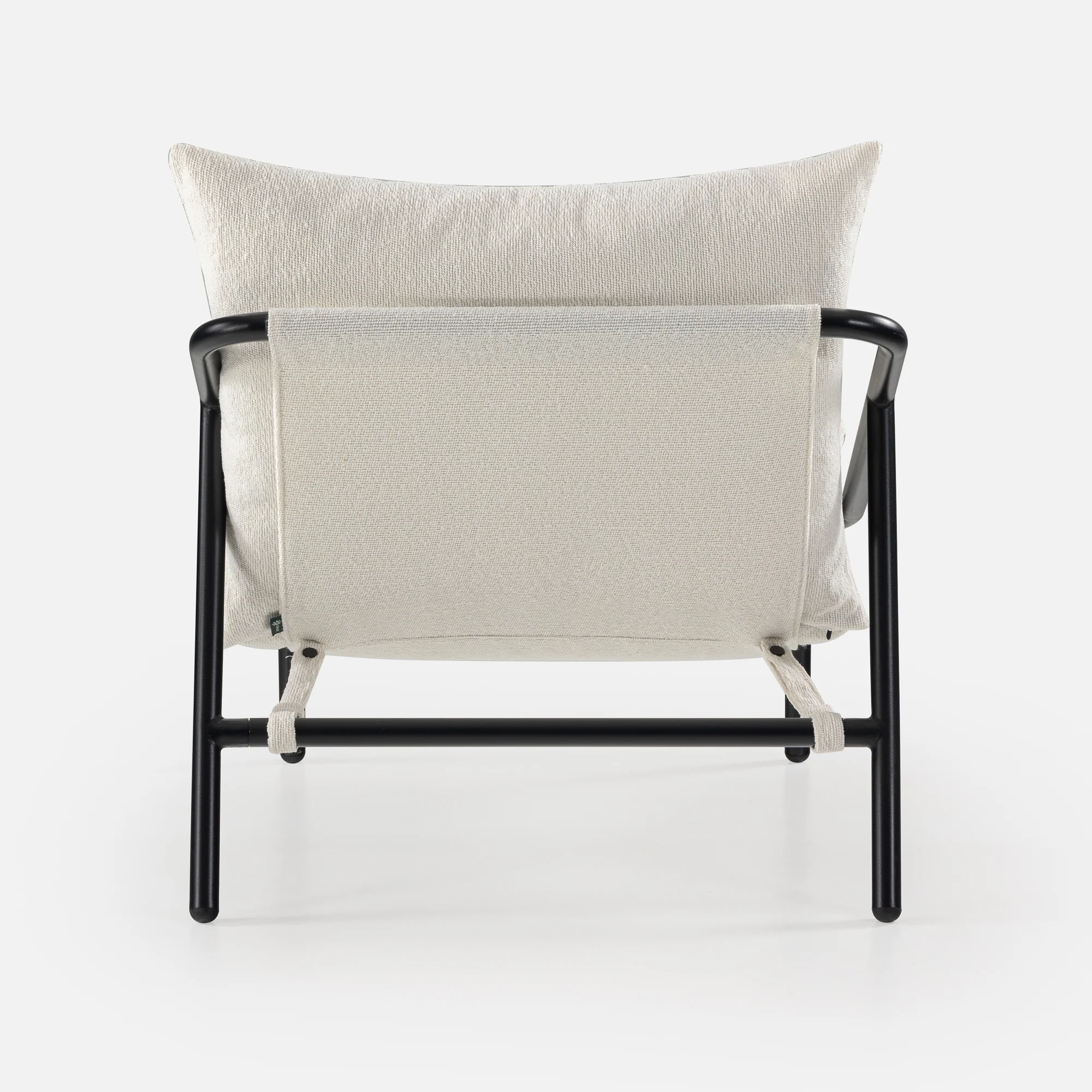 Ada Boucle White Sling Chair - Image 9