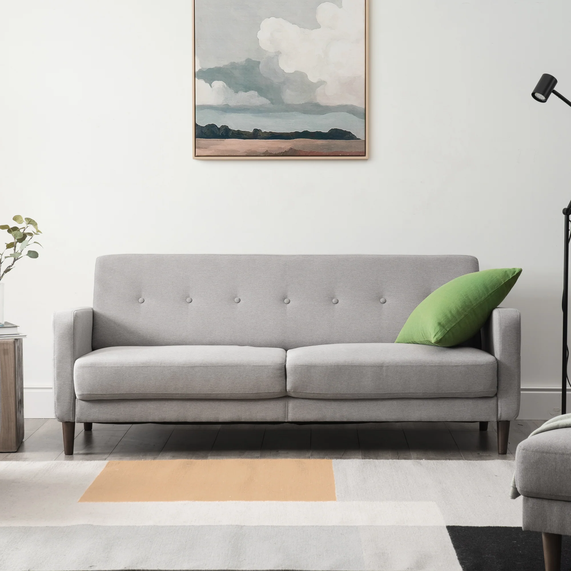 Adair Mid Century 3 Seater Sofa - Image 3