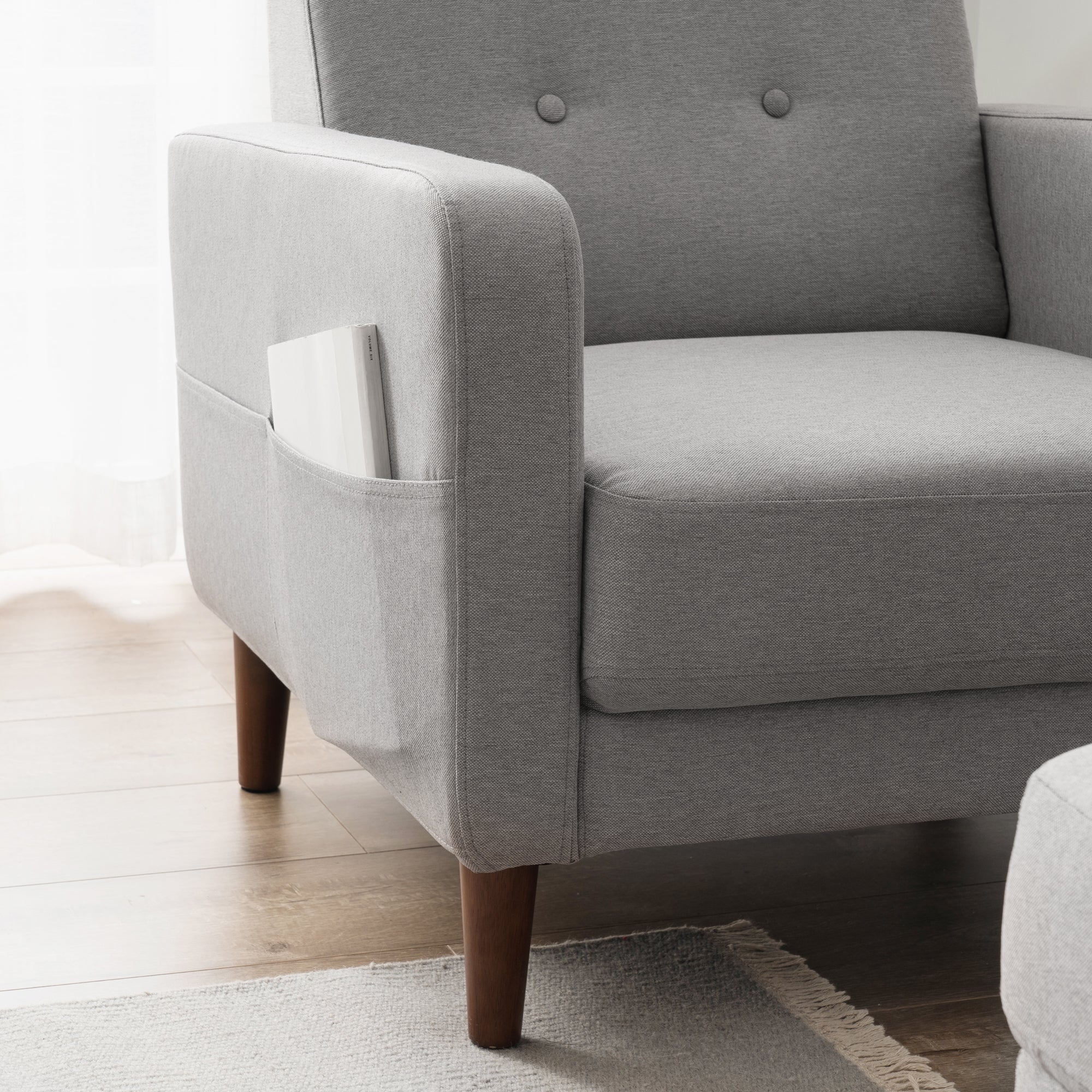 Adair Mid Century Armchair - Image 5