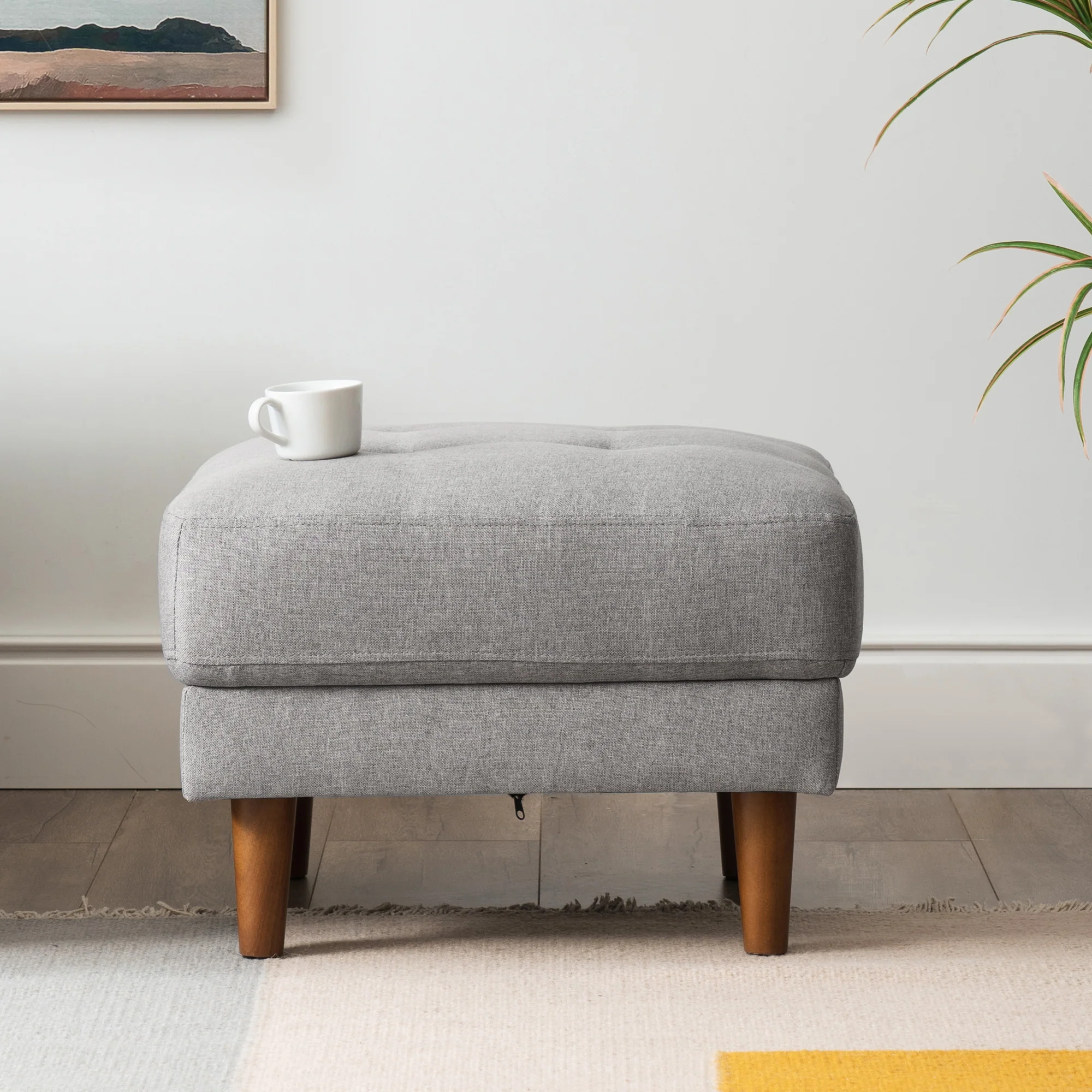 Adair Mid Century Ottoman - Image 3