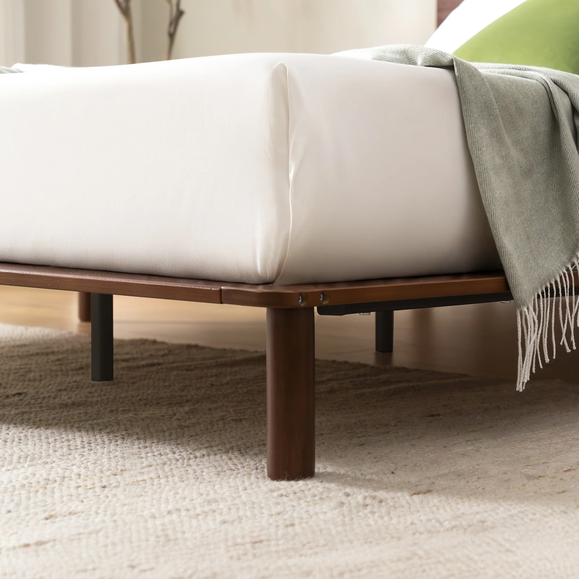 Arden Walnut Bed Frame - Image 5