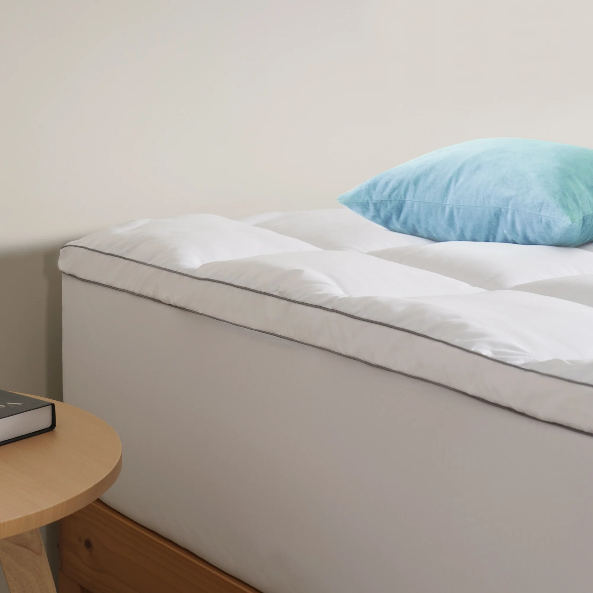 Bamboo Plush Mattress Topper Protector - Image 5
