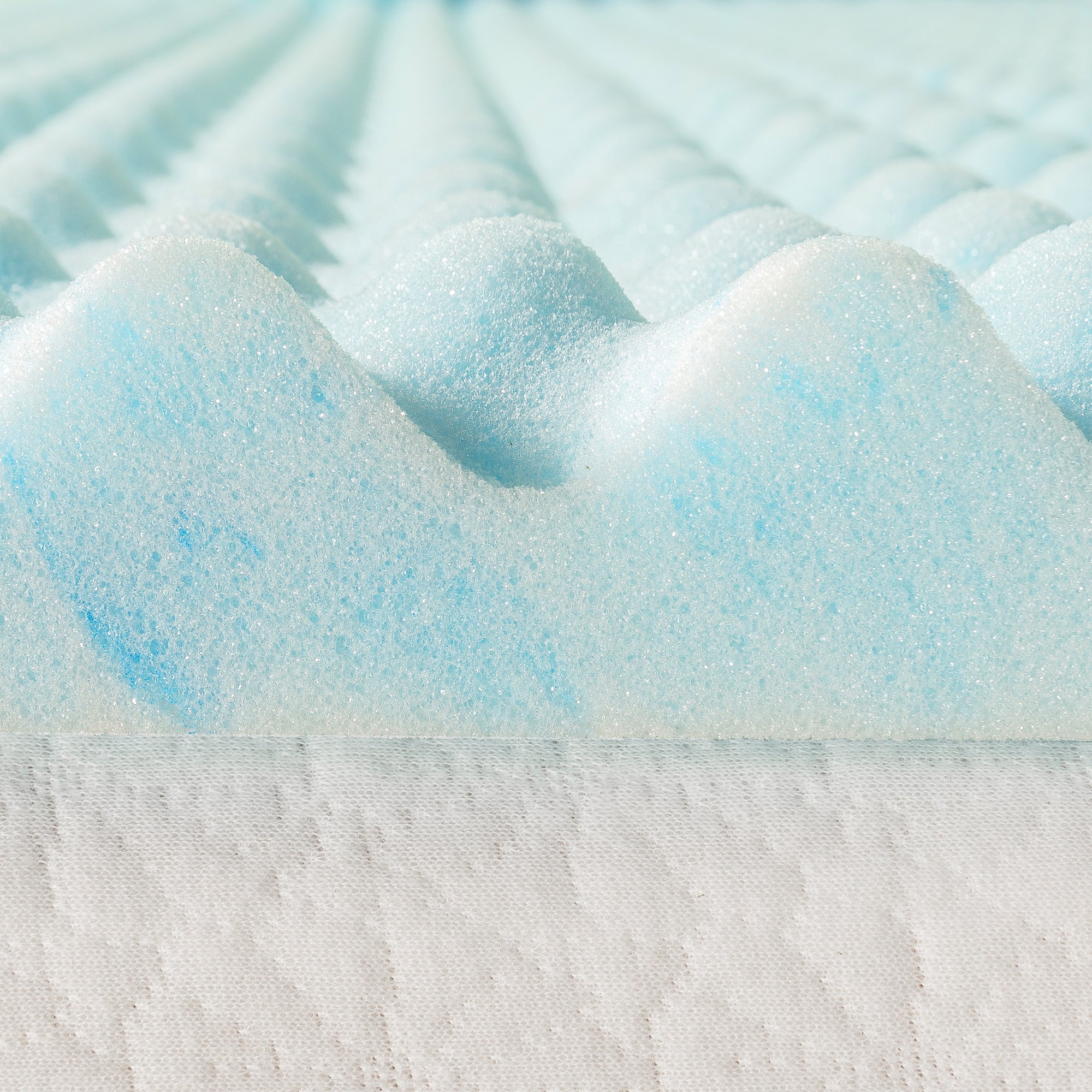 Swirl Gel Memory Foam Mattress Topper - Image 3