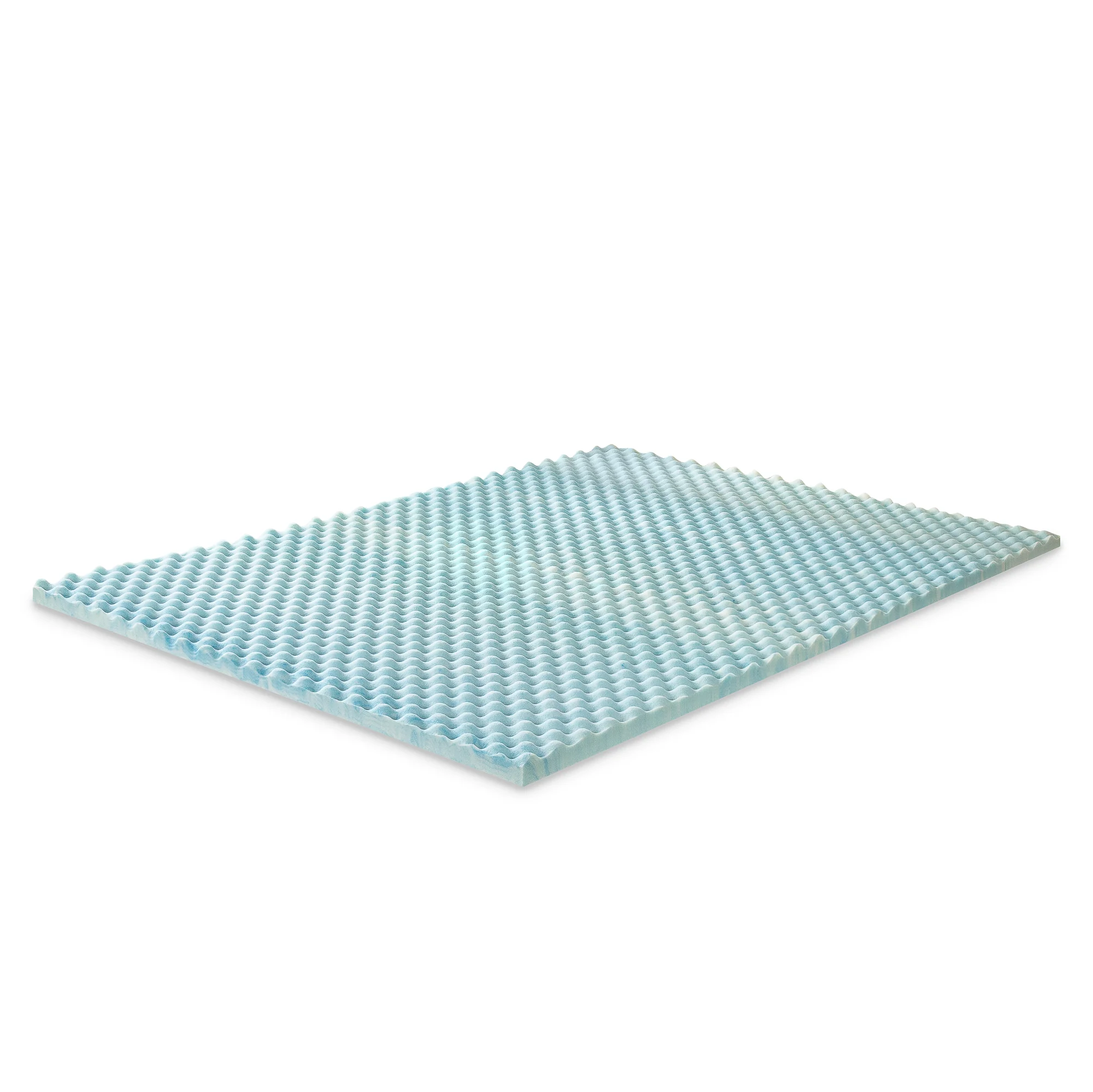 Swirl Gel Memory Foam Mattress Topper - Image 7