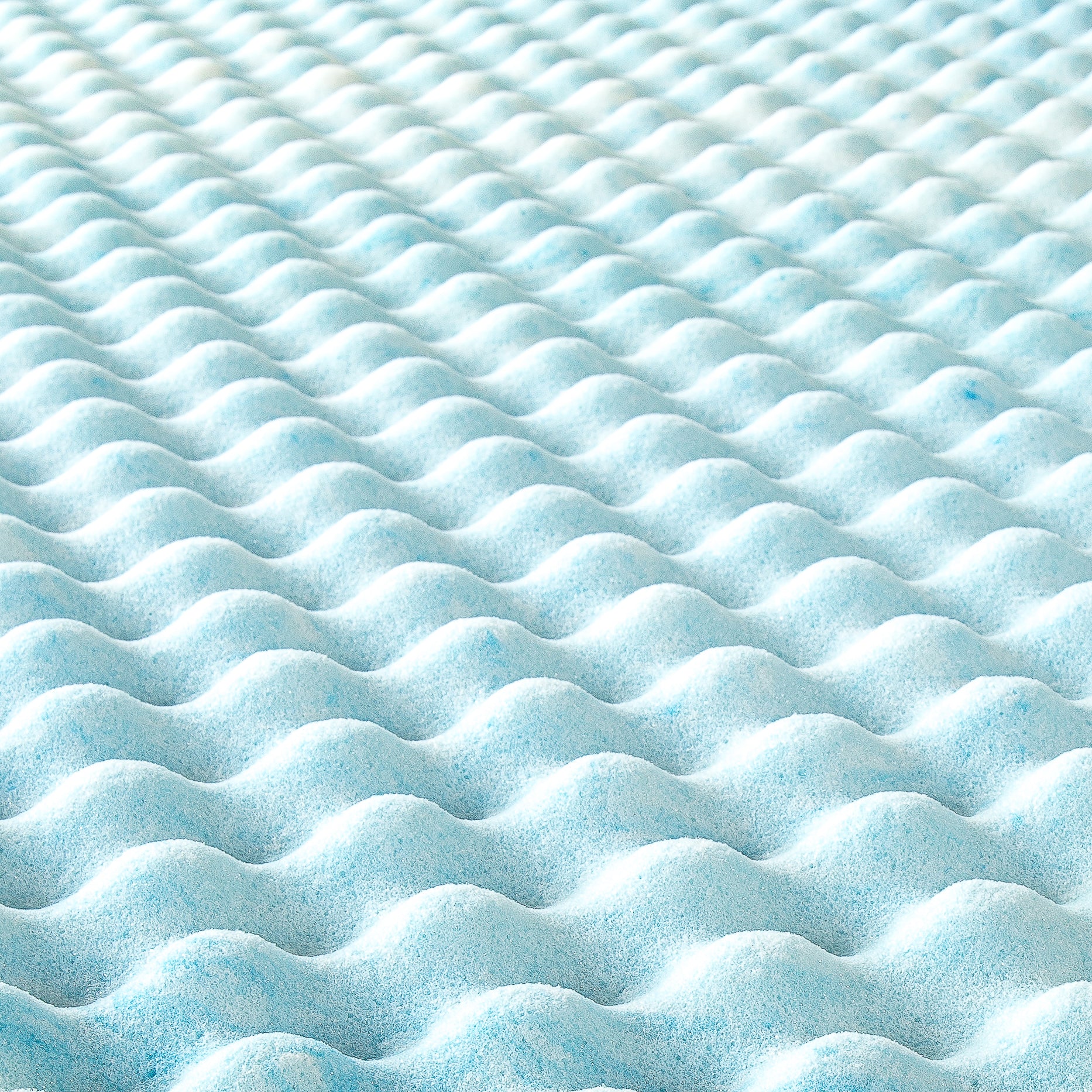 Swirl Gel Memory Foam Mattress Topper - Image 8
