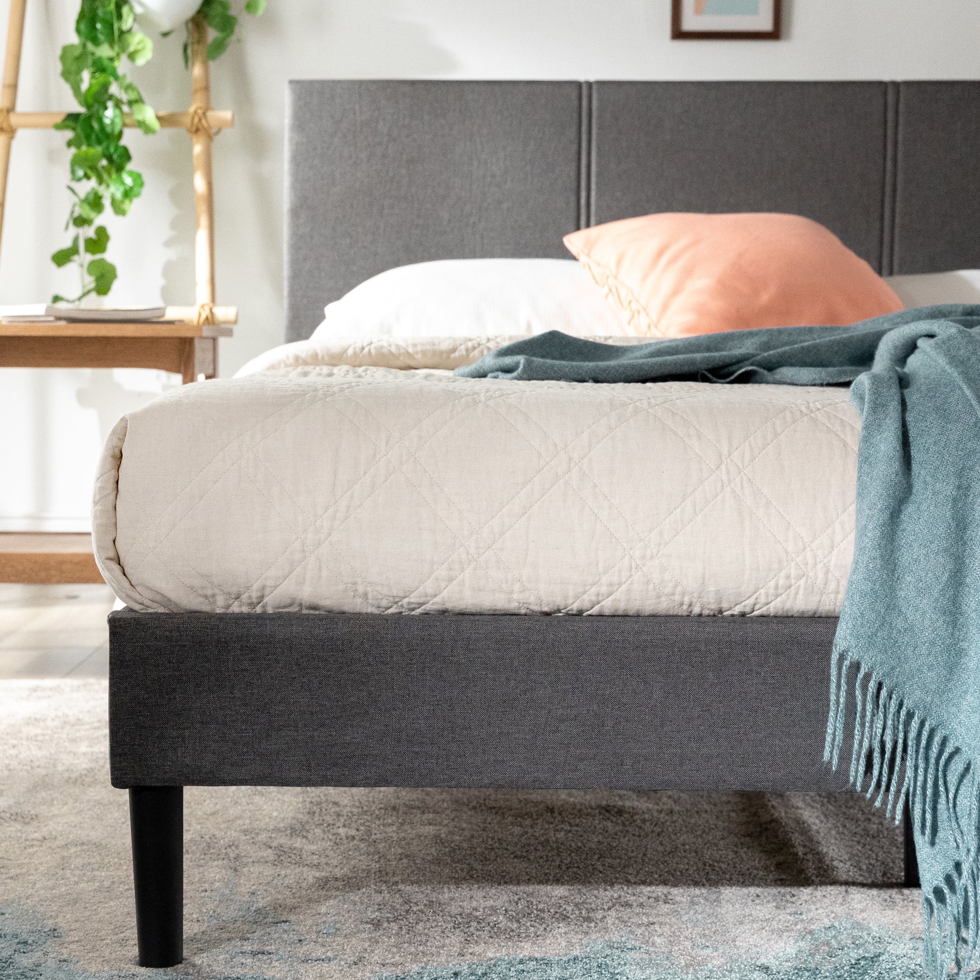 Cambril Fabric Bed Frame - Image 3
