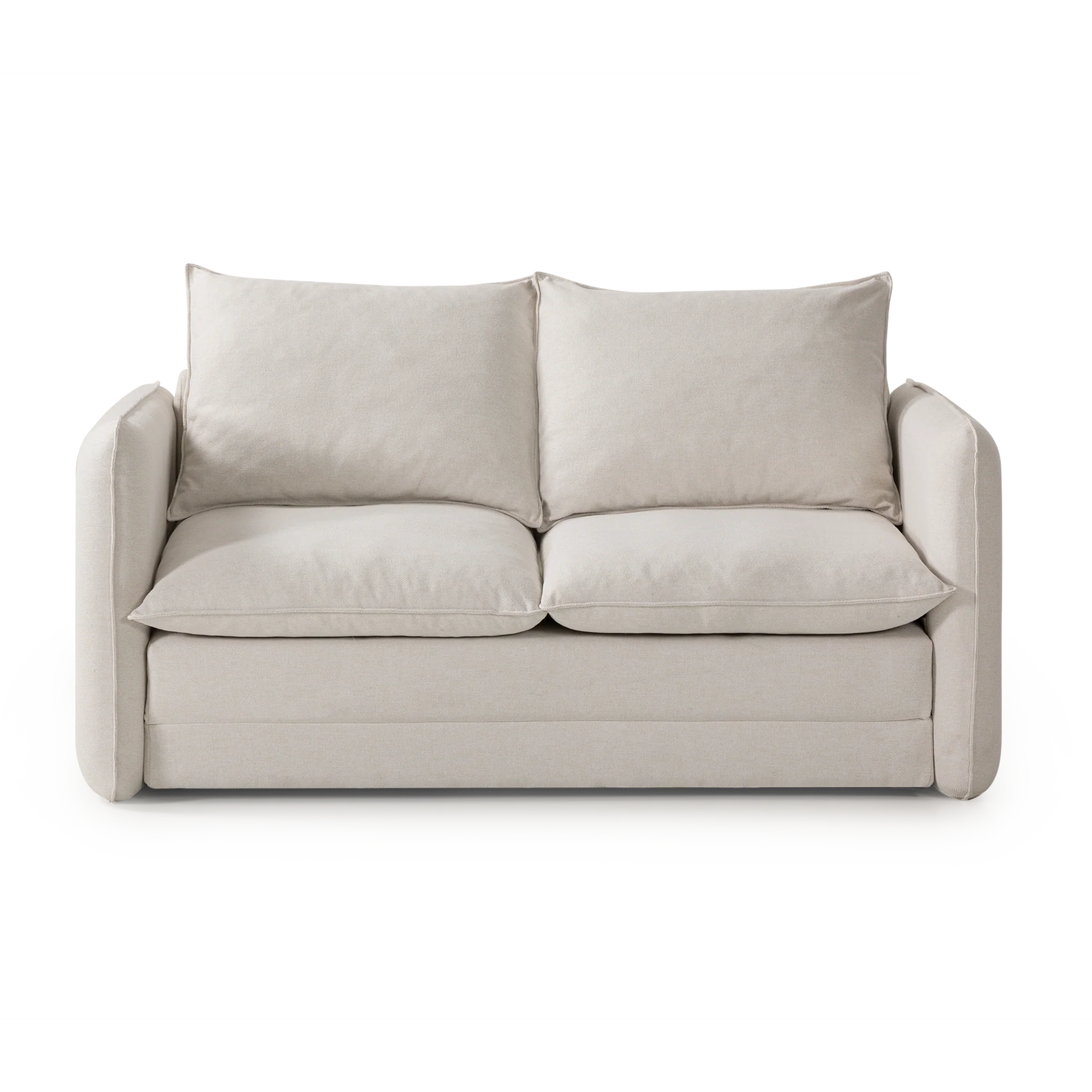 Cody Sleeper Sofa - Ivory White - Image 6