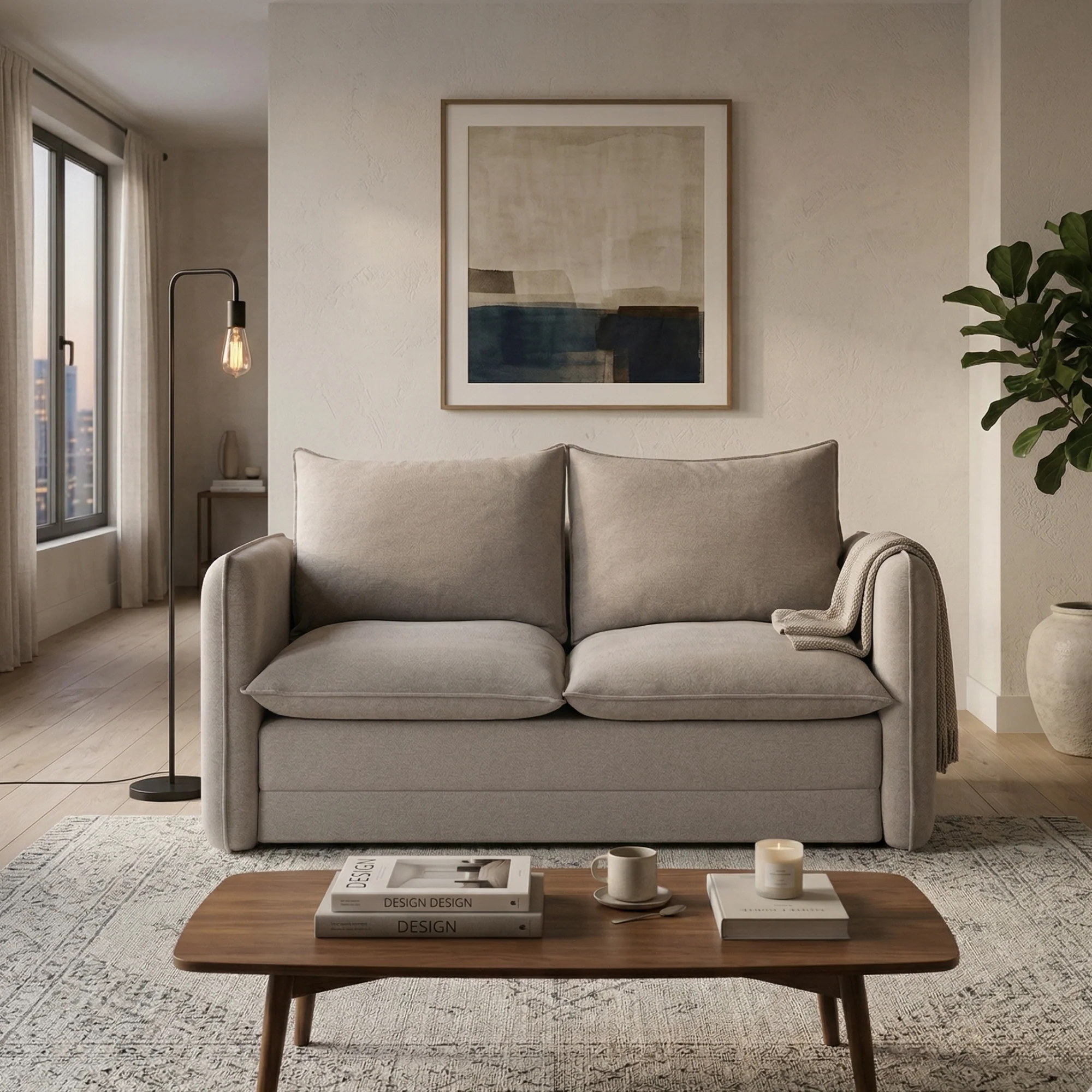 Cody Sleeper Sofa - Grey