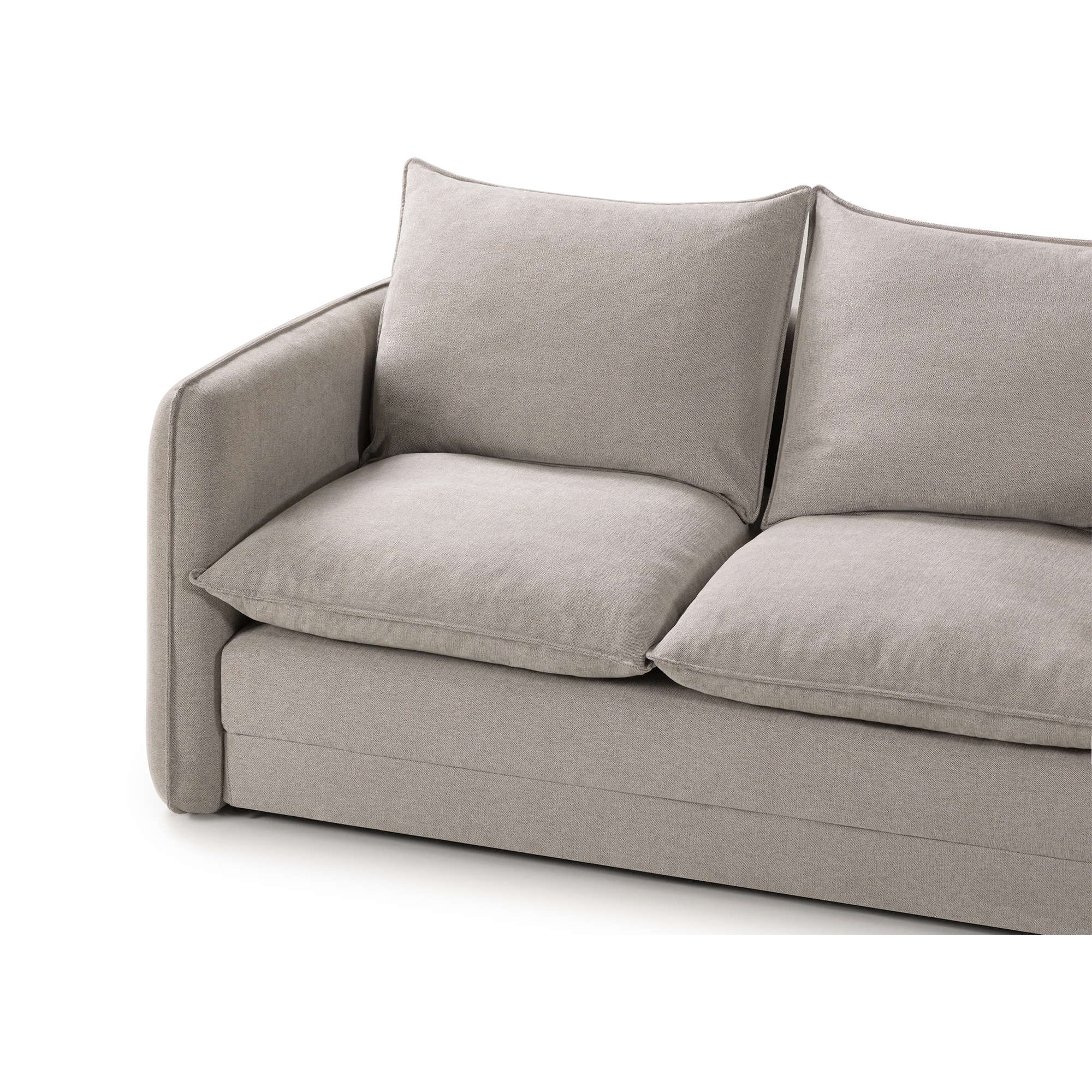 Cody Sleeper Sofa - Grey - Image 9