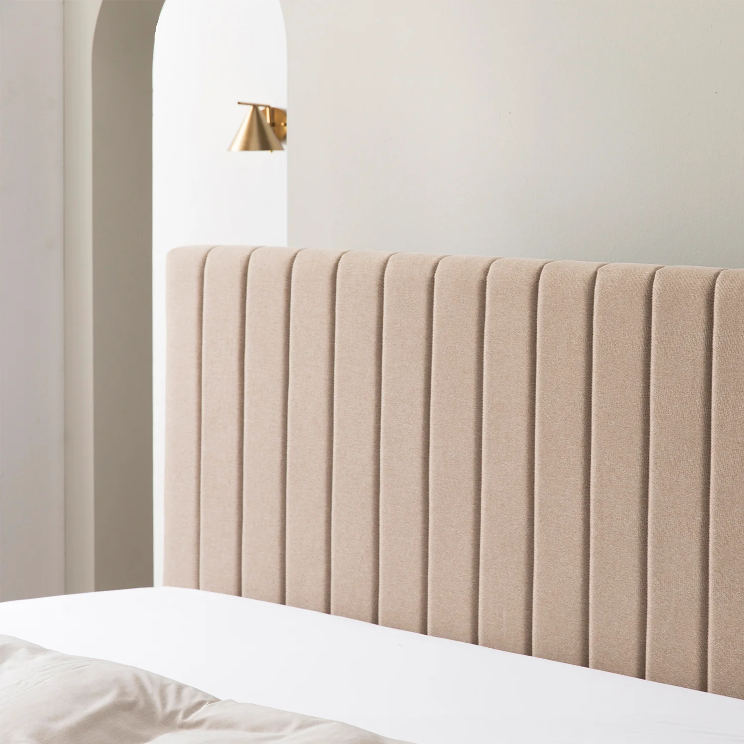 Debi Fabric Upholstered Bed Frame - Image 5