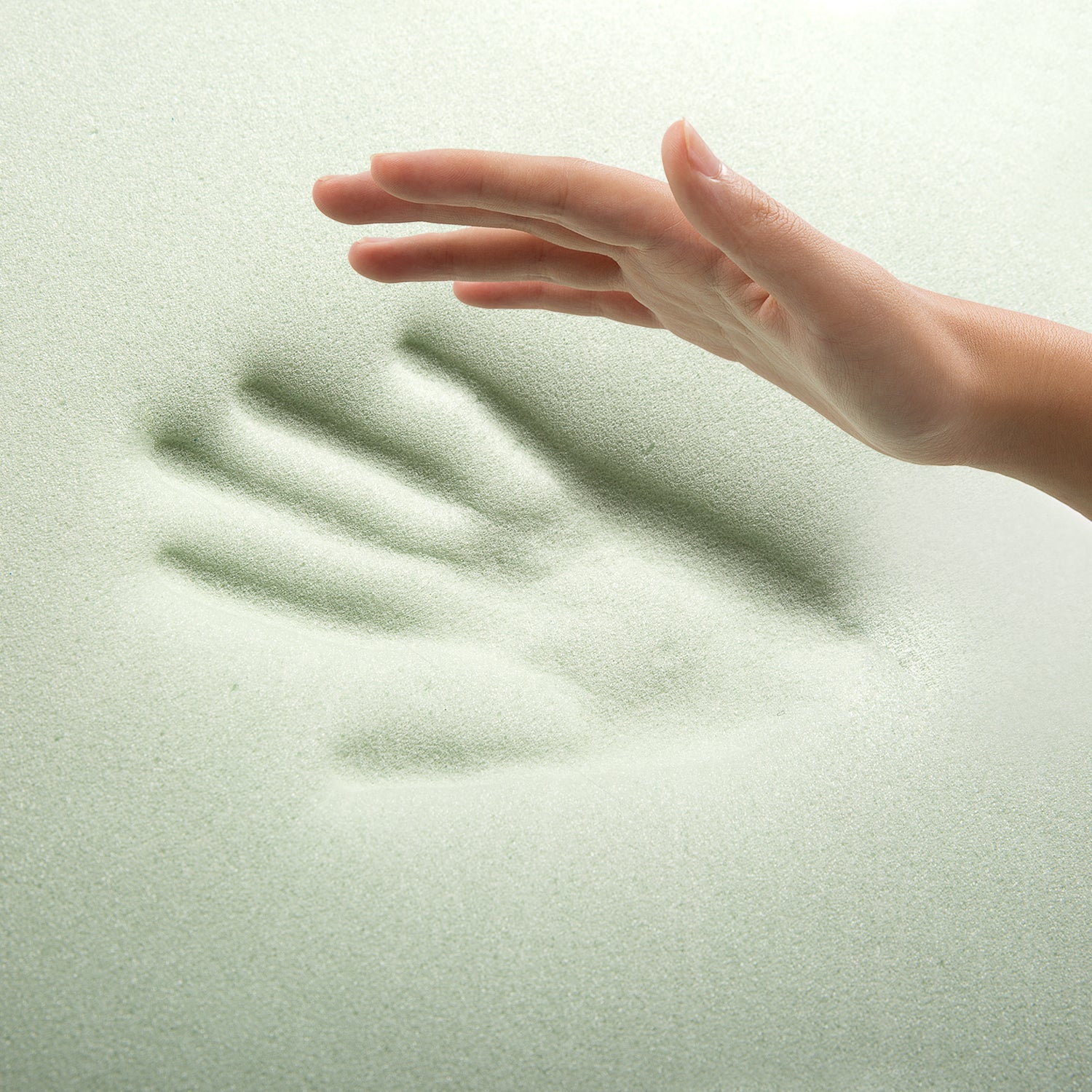 Deluxe Green Tea Memory Foam Mattress - Image 3
