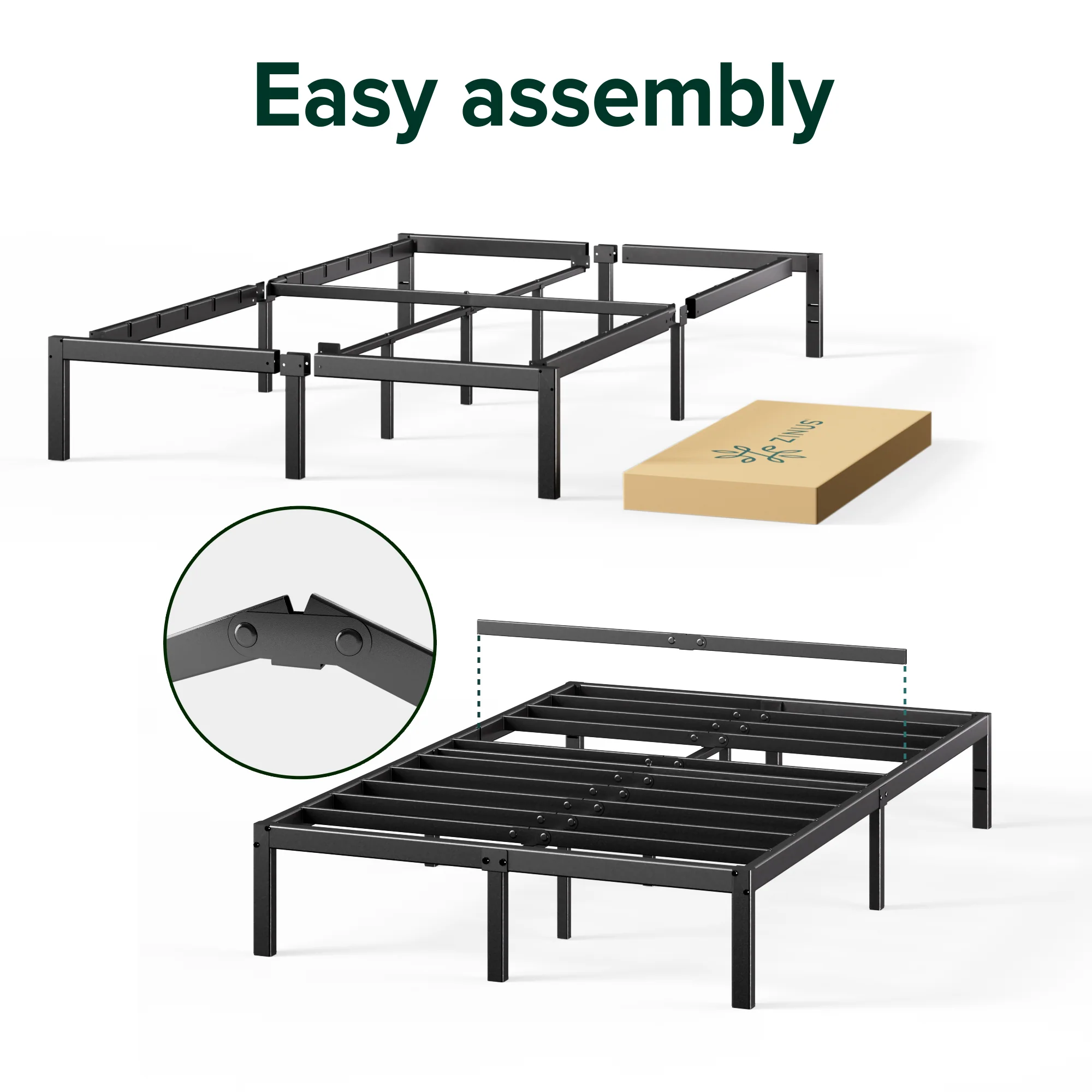 Elias Metal Bed Frame - Image 4