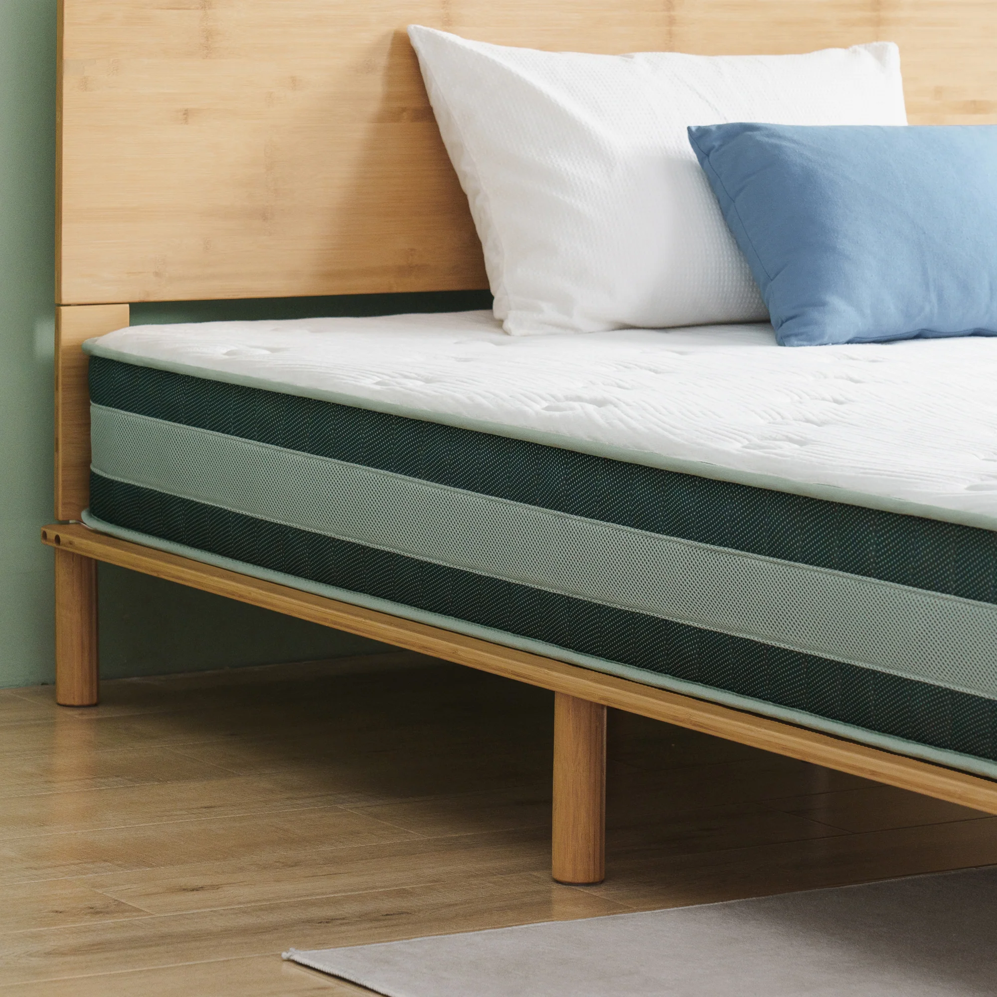 Green Cooling Pocket Spring Mattress - Image 8