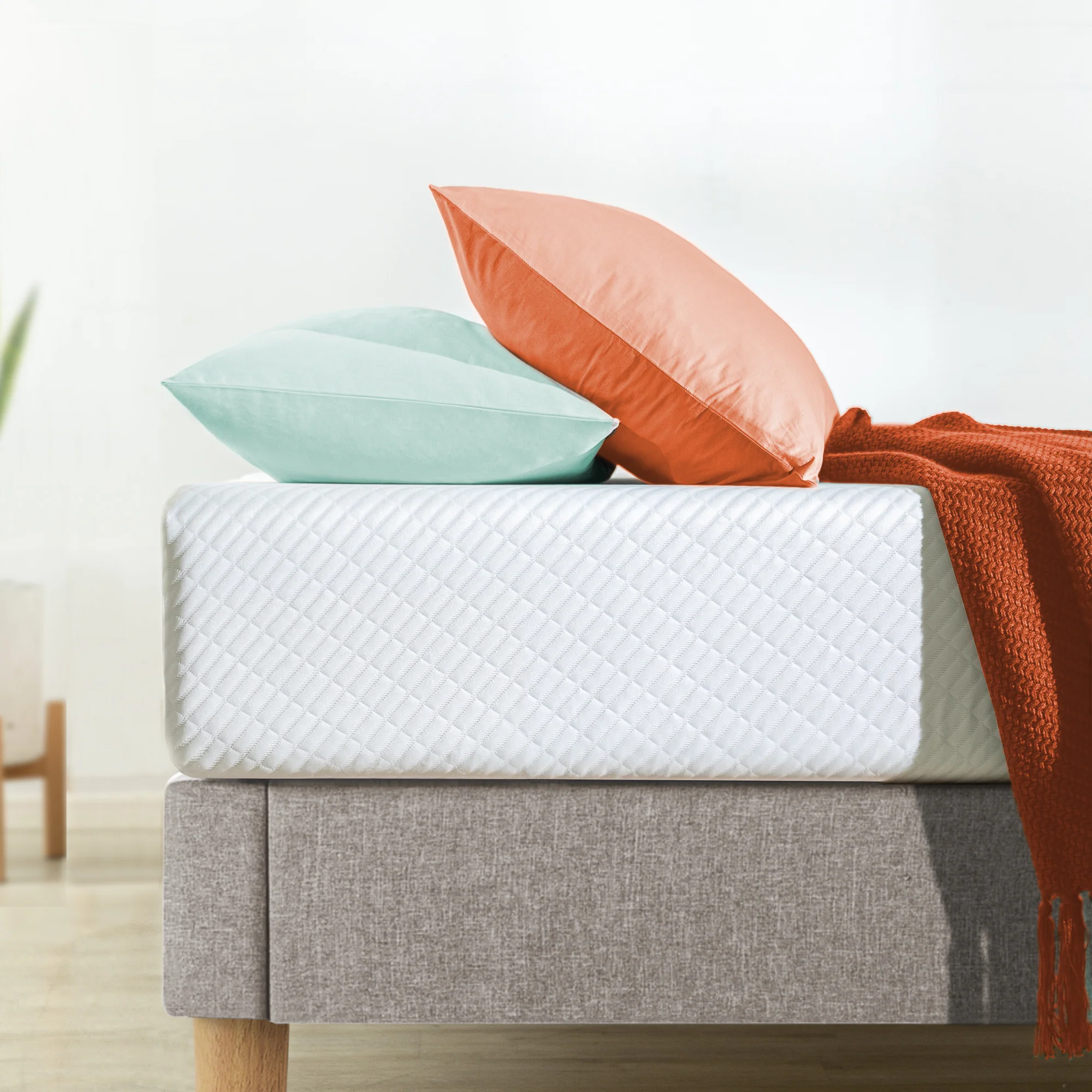 Green Tea Memory Foam Mattress - Image 3
