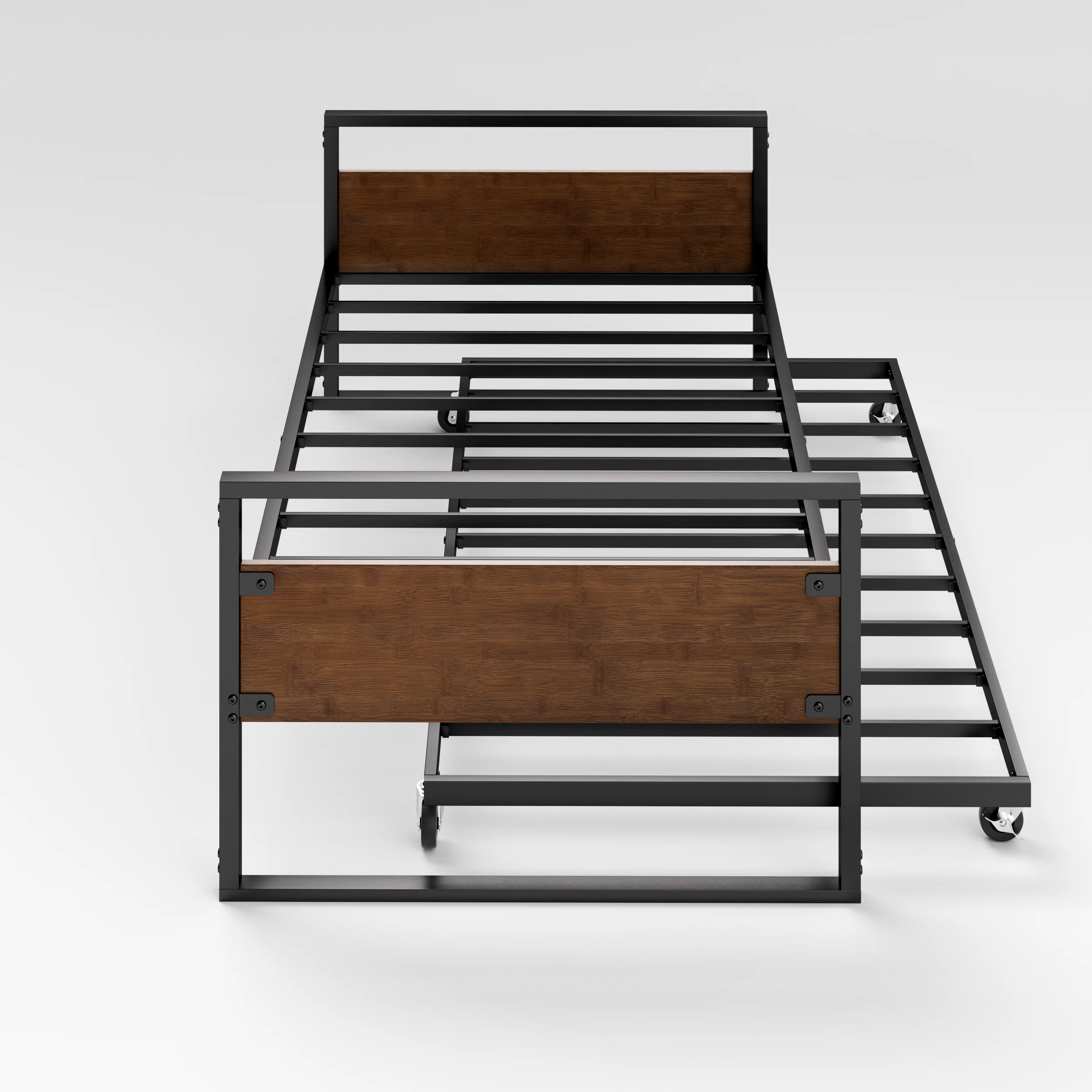 Ironline Single Day Bed with Trundle - Image 6