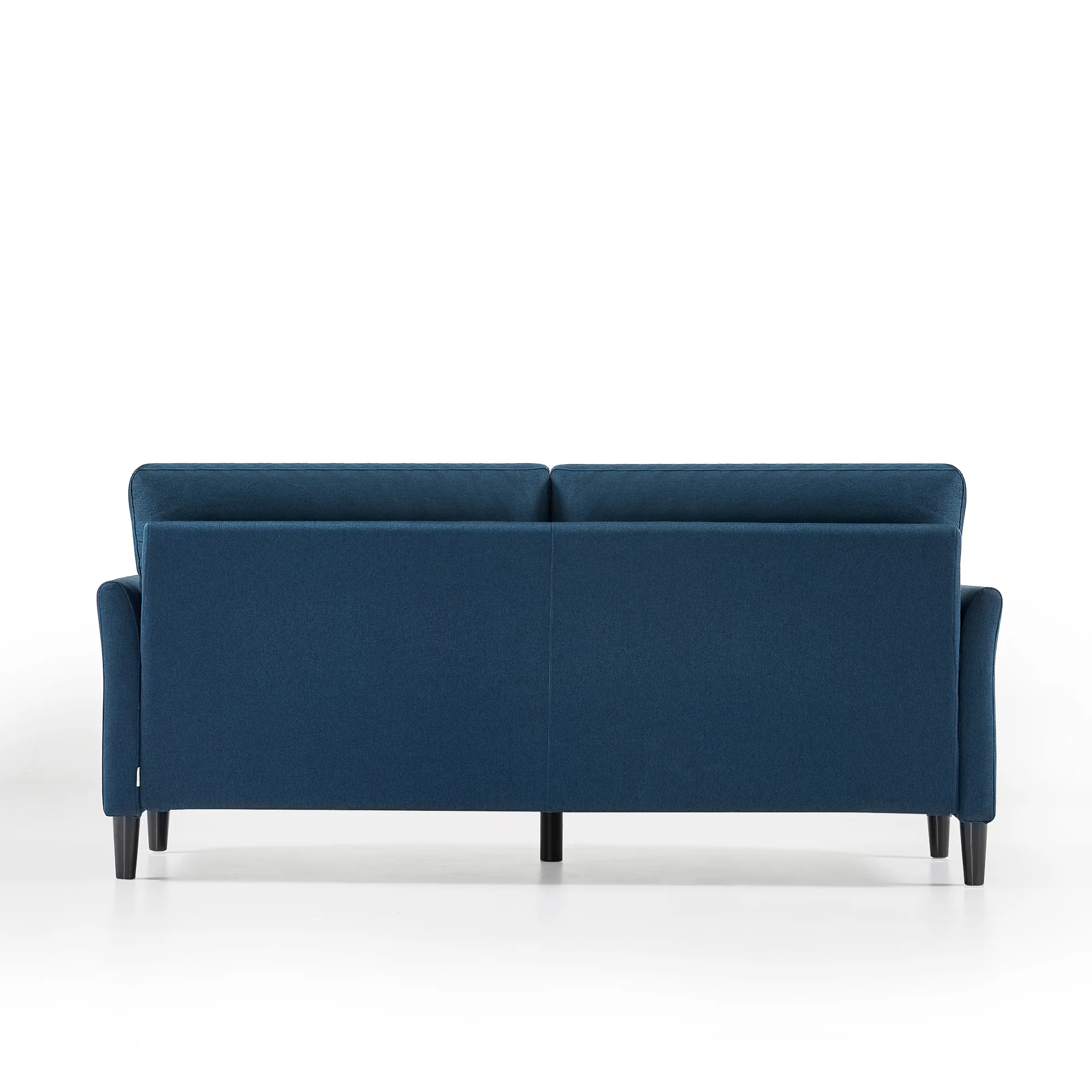 Jackie Classic 3 Seater Sofa - Blue Weave - Image 7