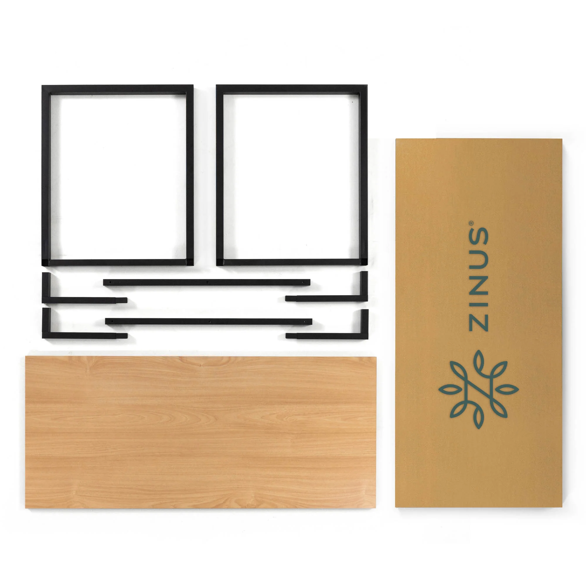 Jennifer Modern Home Office Desk - Brown 160cm - Image 9
