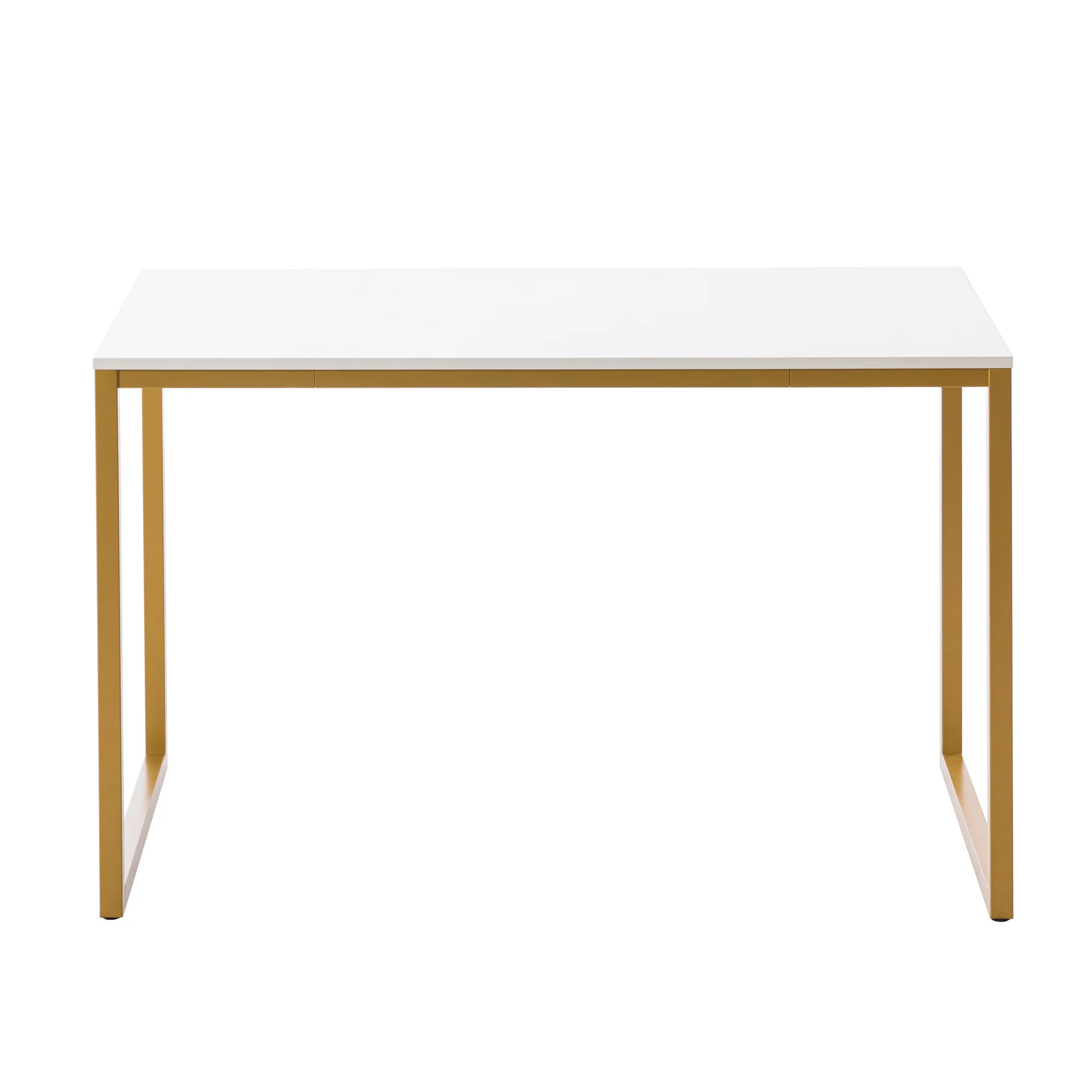 Jennifer Modern Home Office Desk - Gold 160cm - Image 6