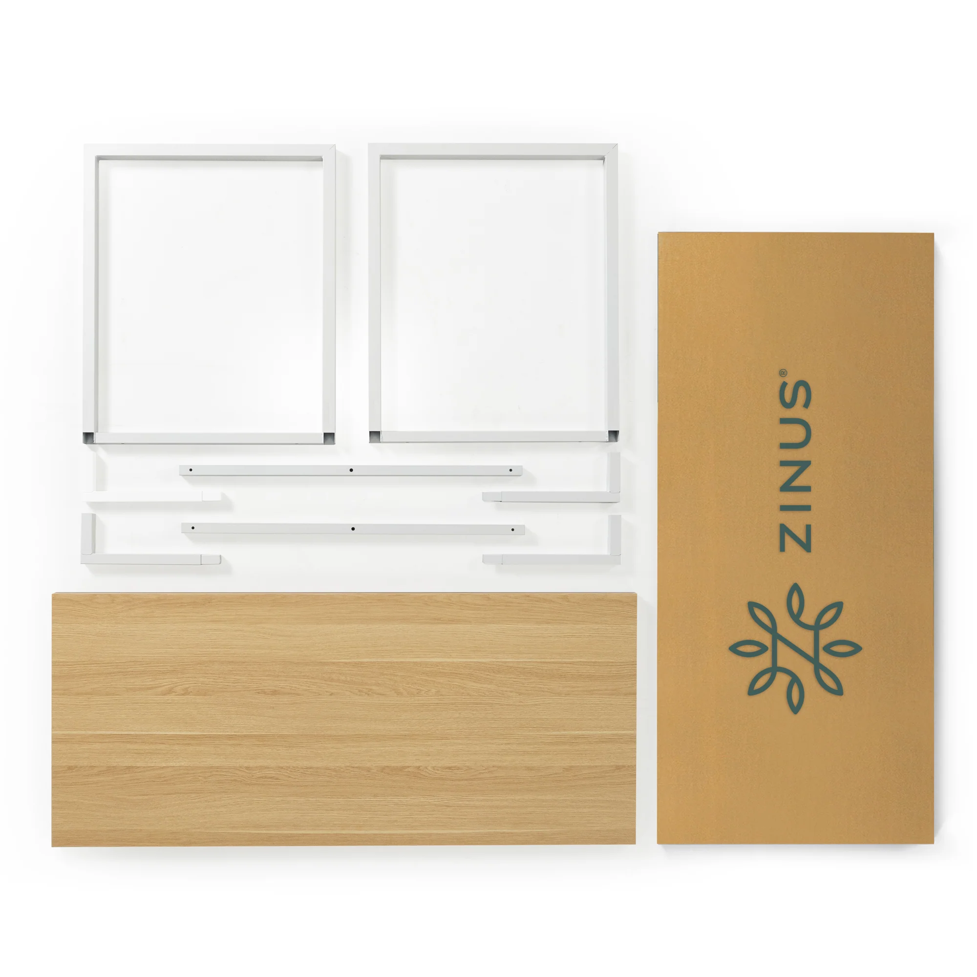 Jennifer Modern Home Office Desk - Natural 160cm - Image 9
