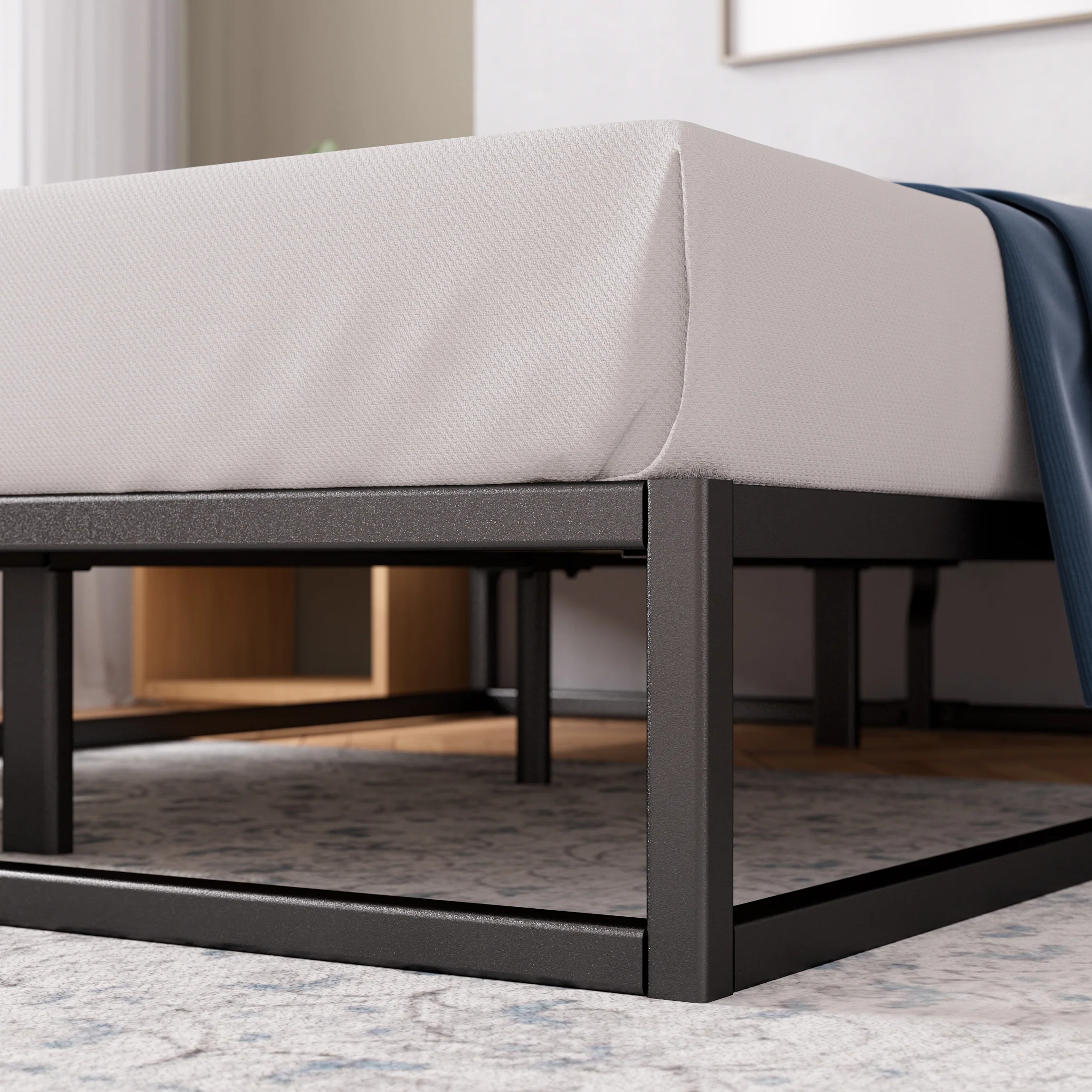 Joseph Metal Medium Base Bed Frame - Image 4