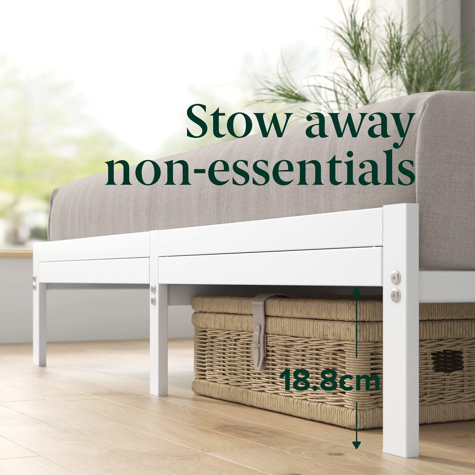 Kai Bamboo & Metal Bed Frame - Image 13