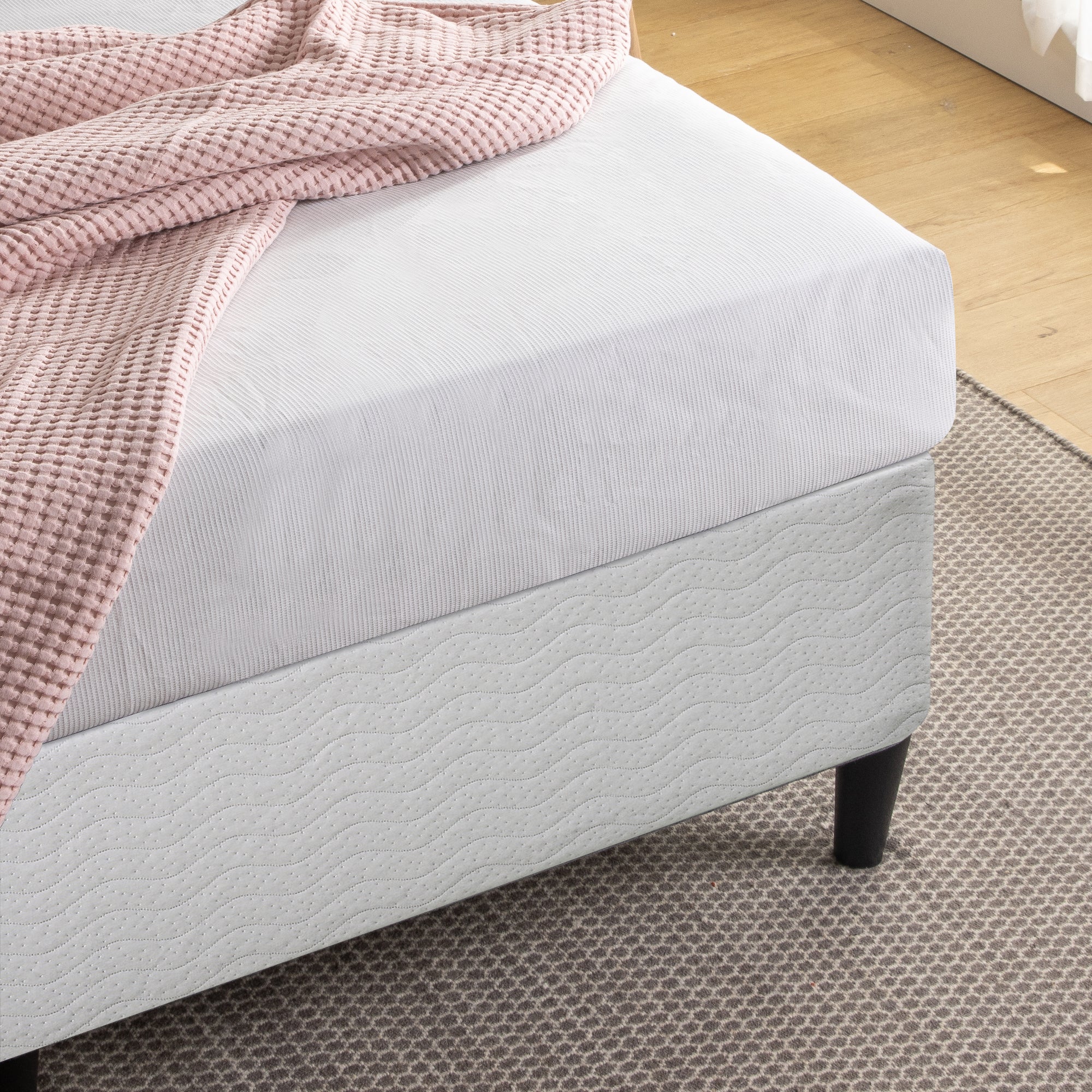 Keenan Smart Ensemble Bed Base - White - Image 3