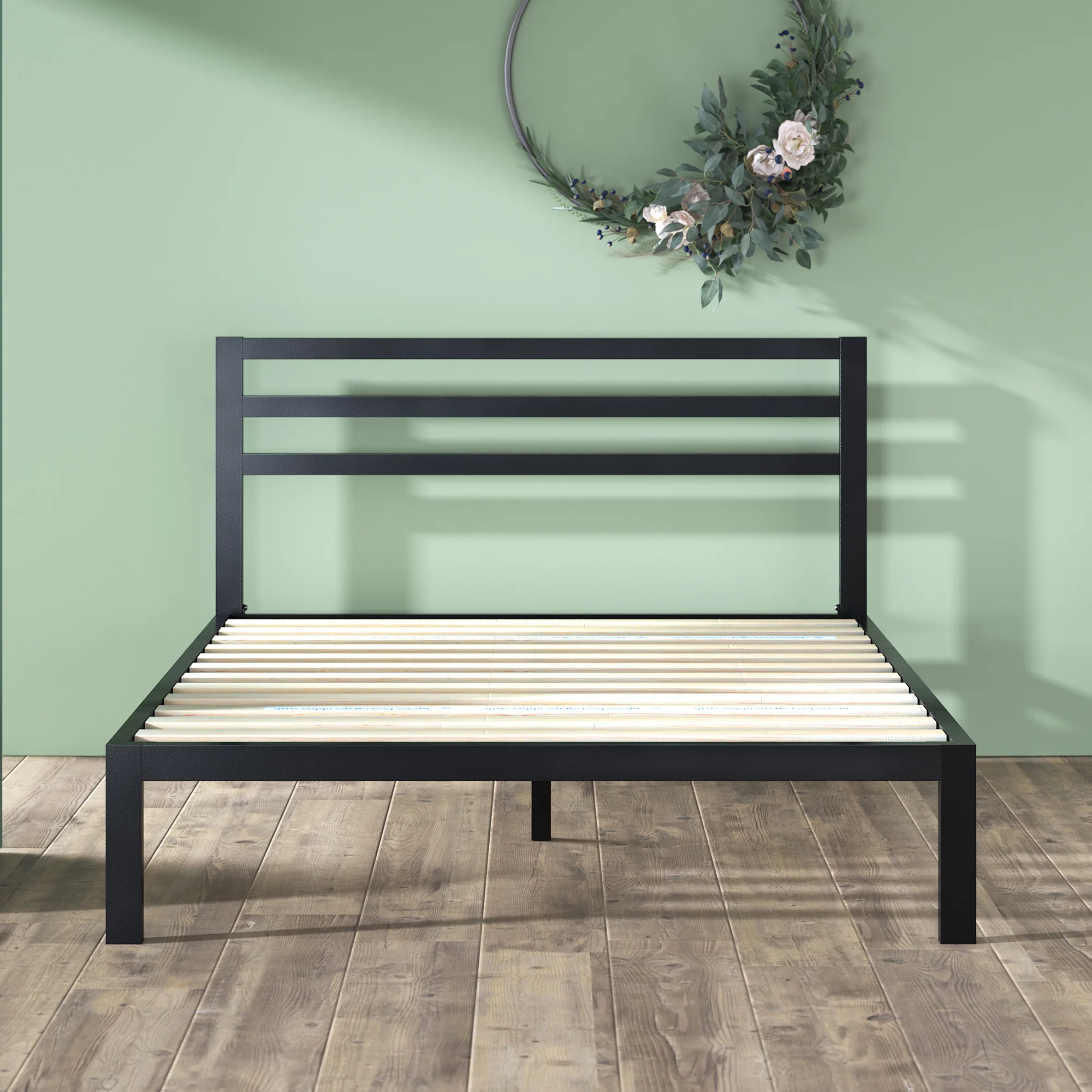 Mia Metal Bed Frame - Black - Image 5