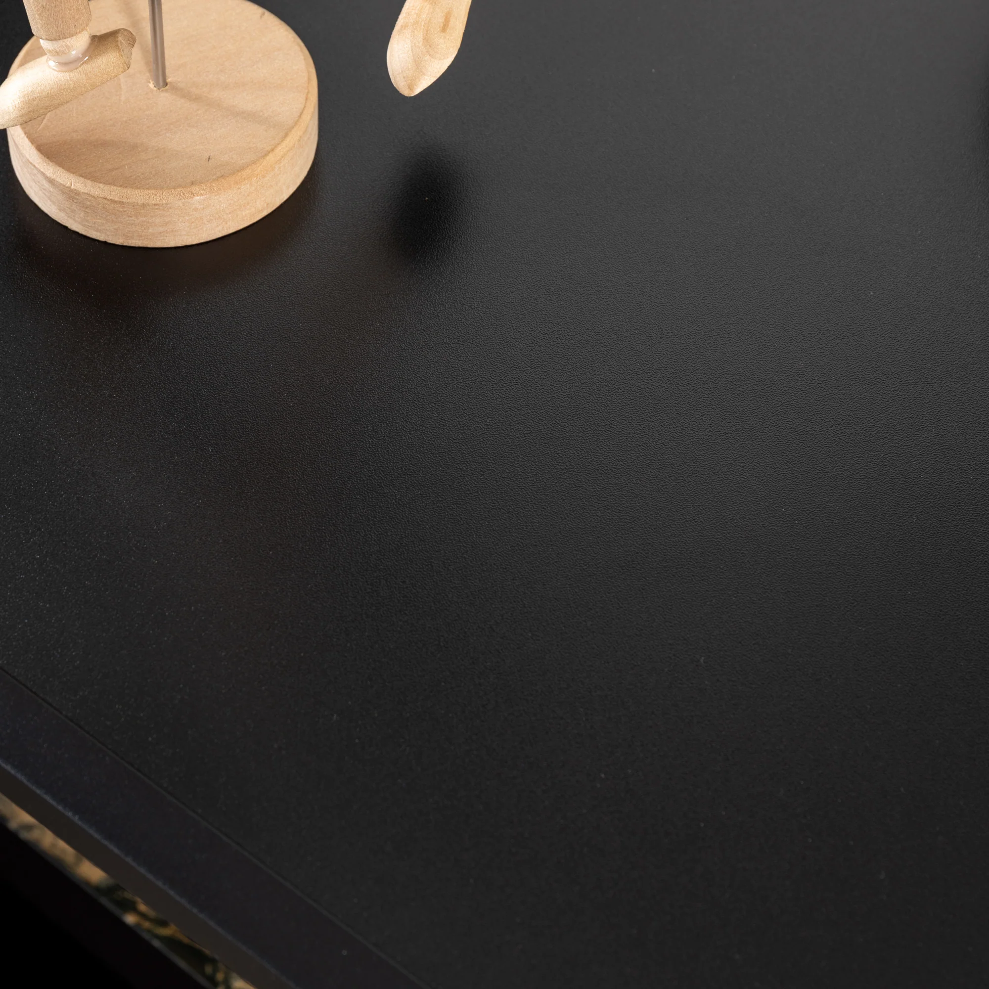 Modern Studio Collection Bedside Tables - Black - Set of 2 - Image 4