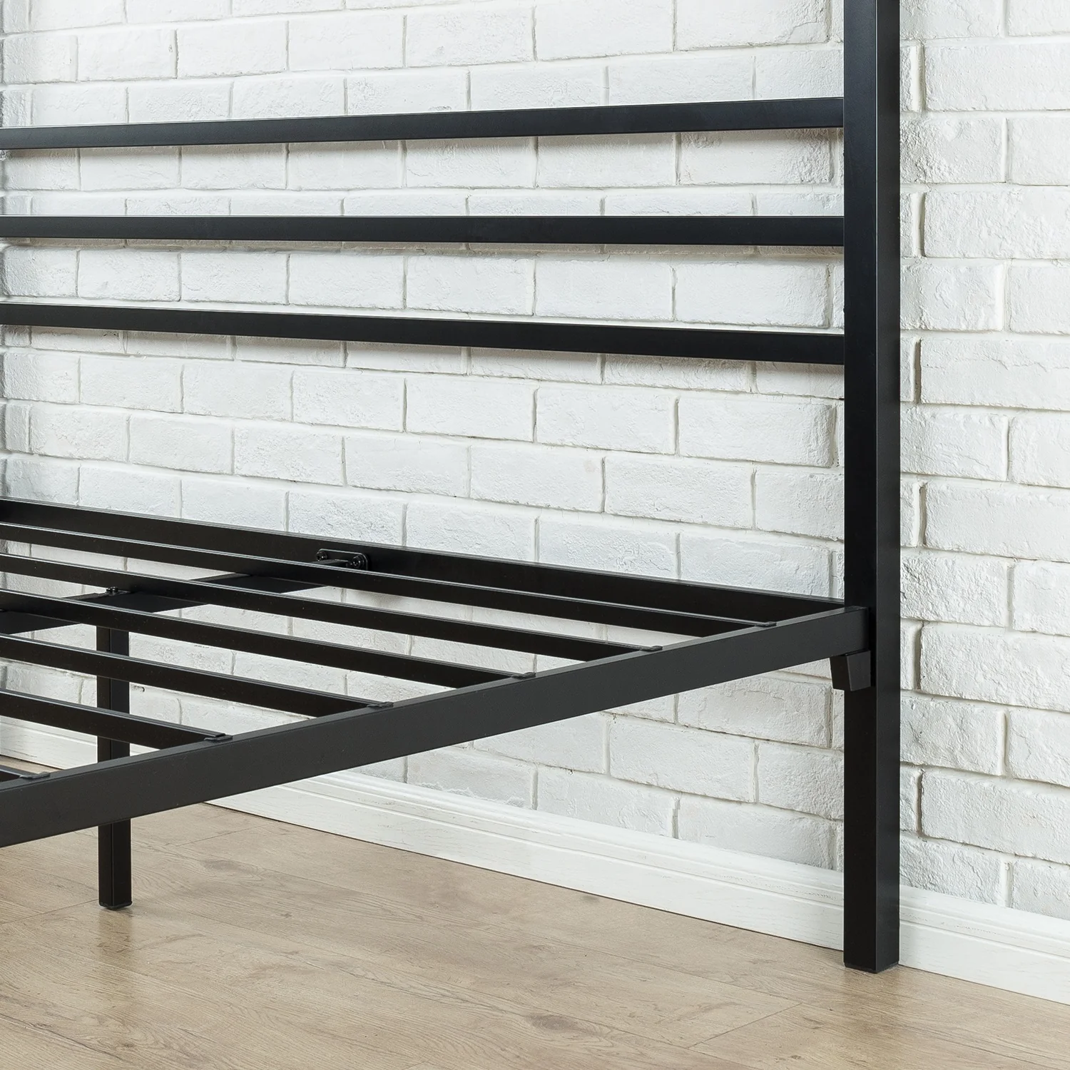 Patricia Metal Canopy Bed Frame - Black - Image 5