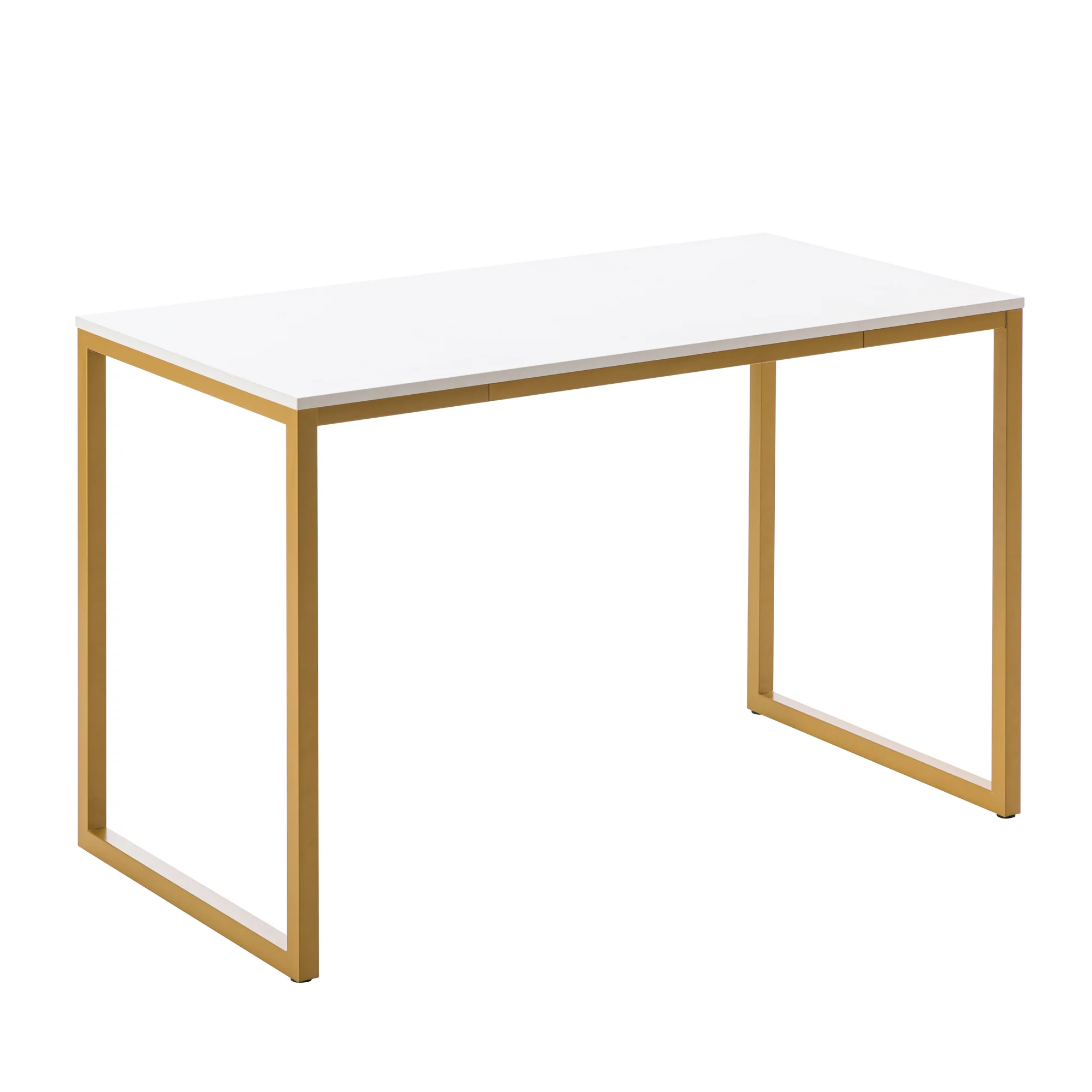 Soho Gold Modern Studio Office Desk - 140cm - Image 5