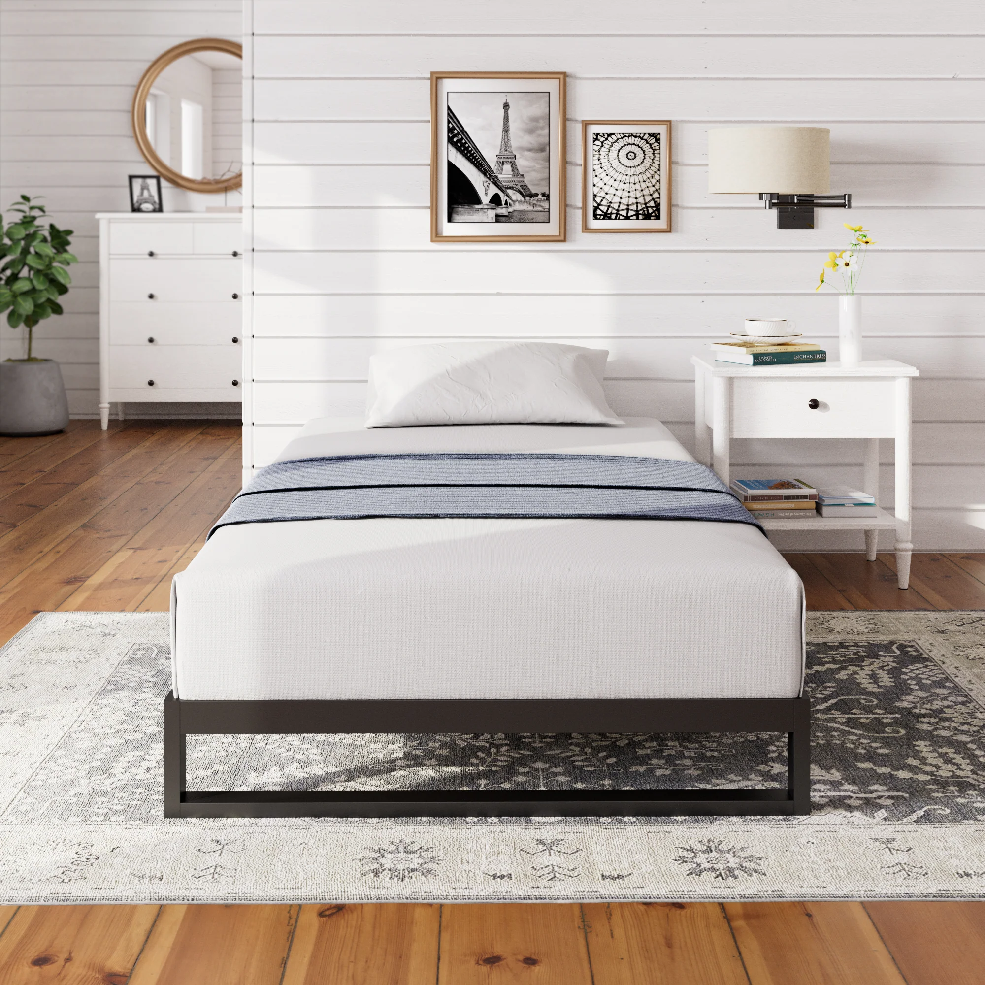 Trisha Thick Heavy Duty Metal Bed Base - Image 2