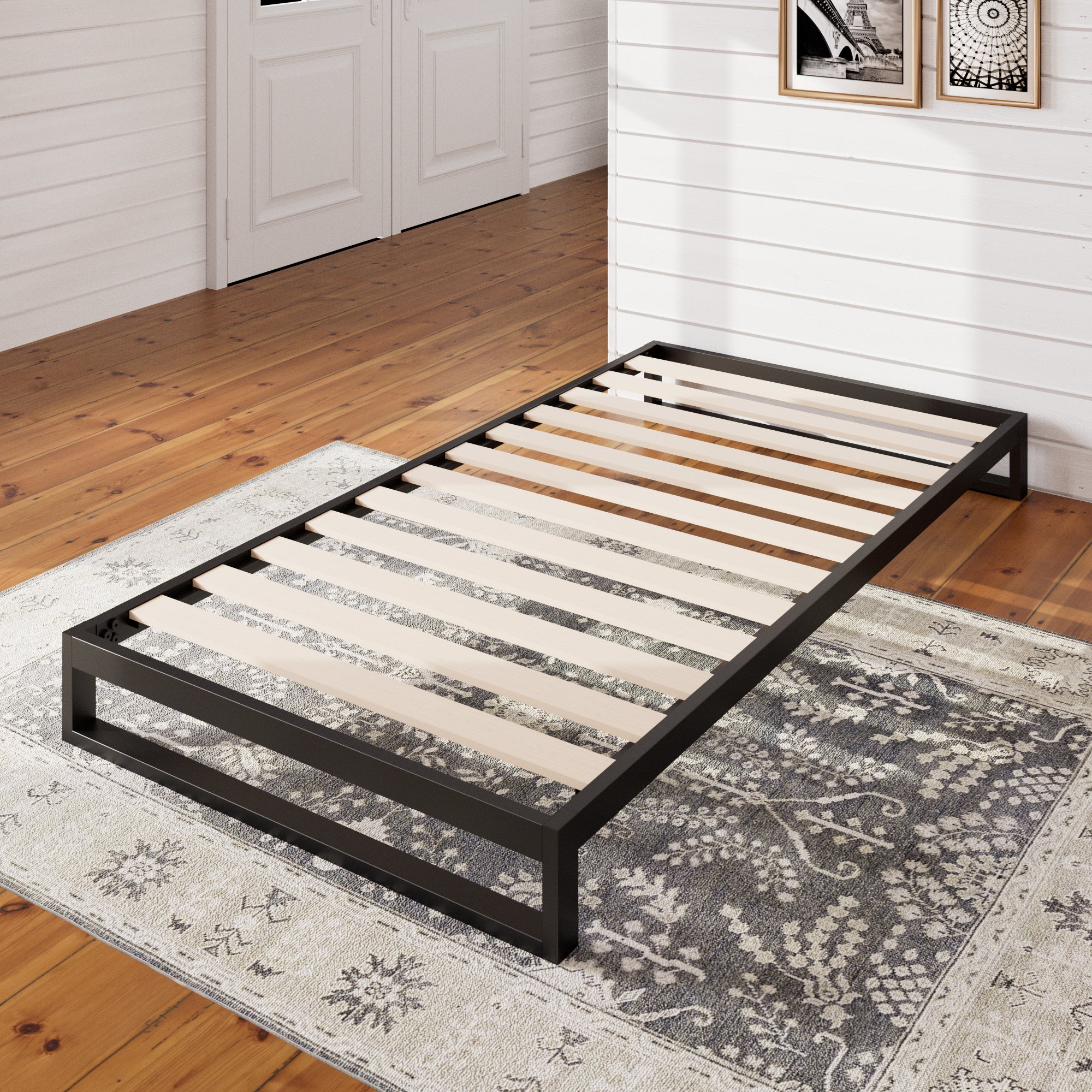 Trisha Thick Heavy Duty Metal Bed Base - Image 5