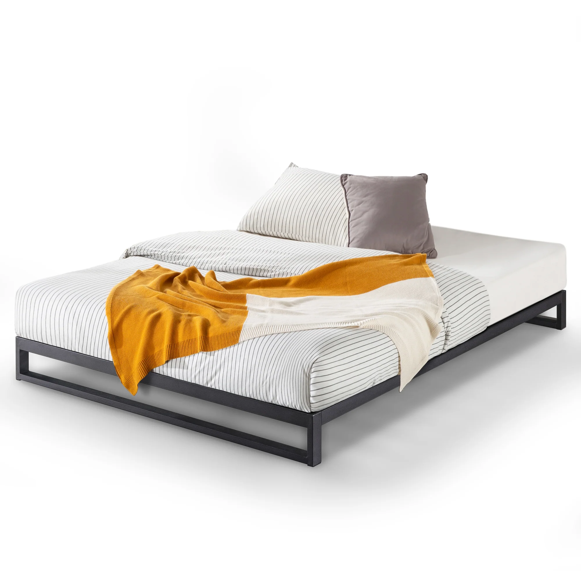 Trisha Thick Heavy Duty Metal Bed Base - Image 6