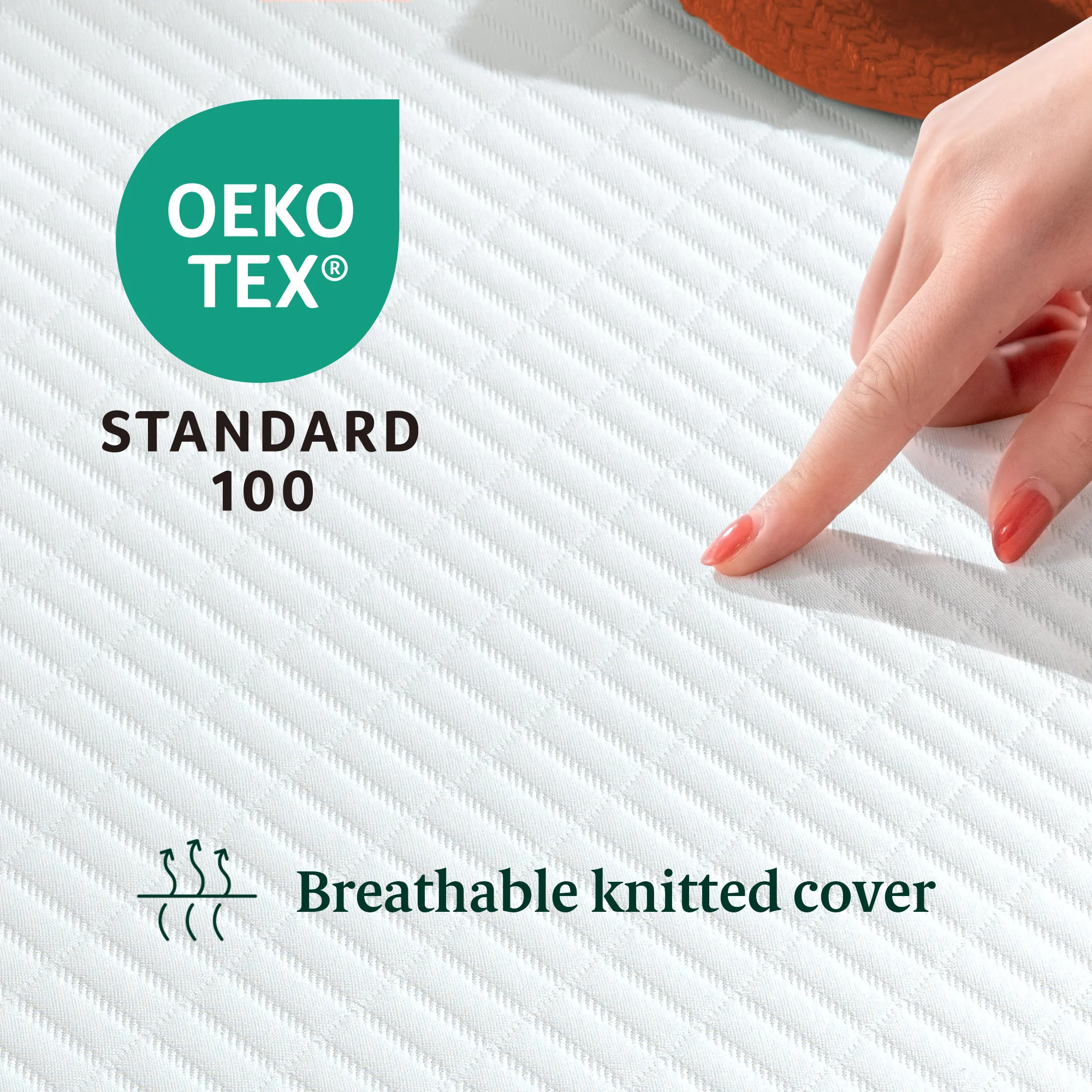 Ultimate Green Tea Memory Foam Mattress - Image 4