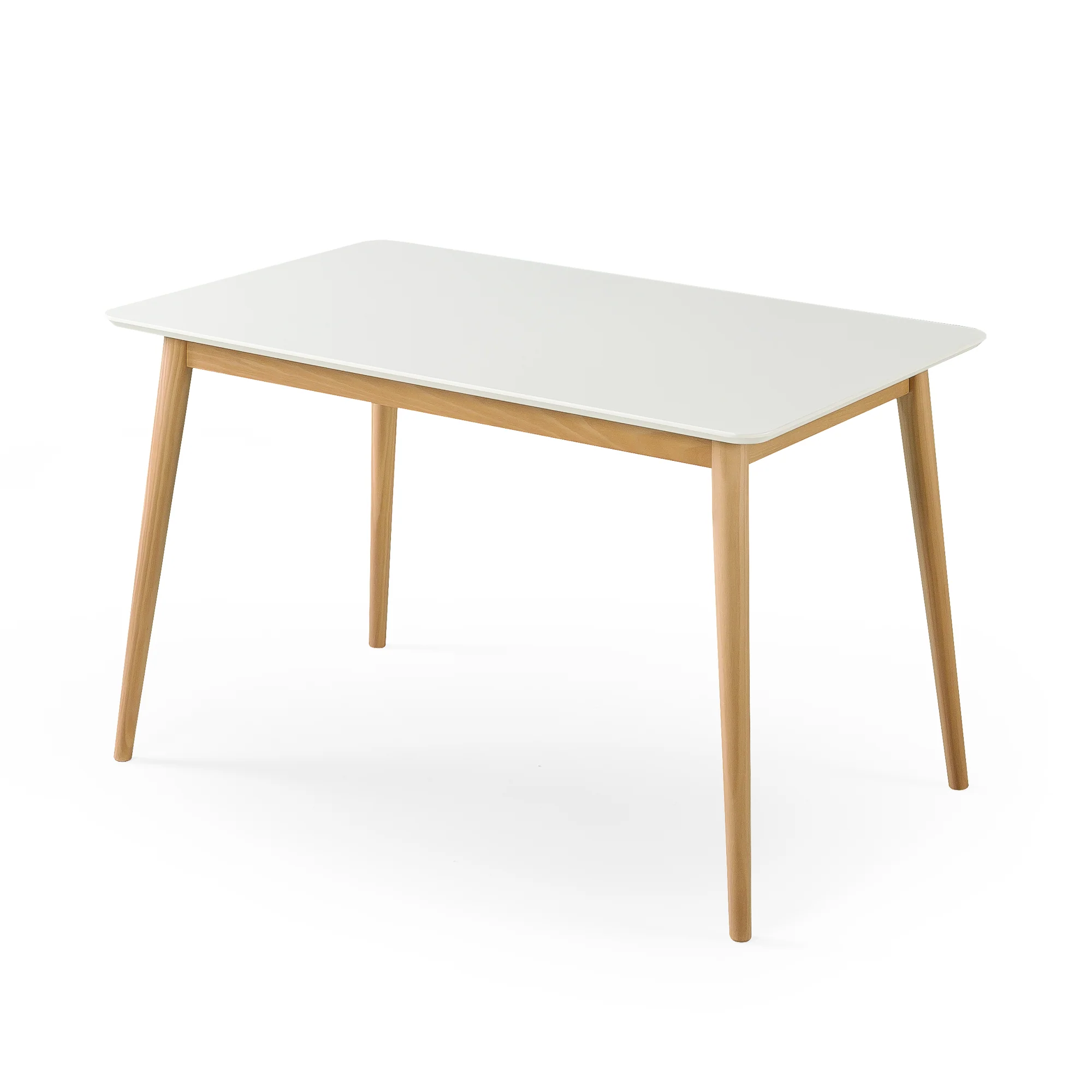 Mid Century Wood Dining Table - Image 3