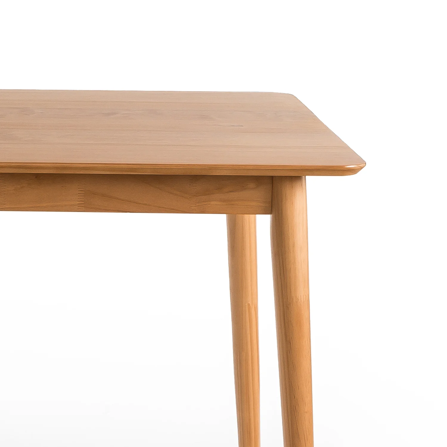 Mid Century Wood Dining Table - Image 4