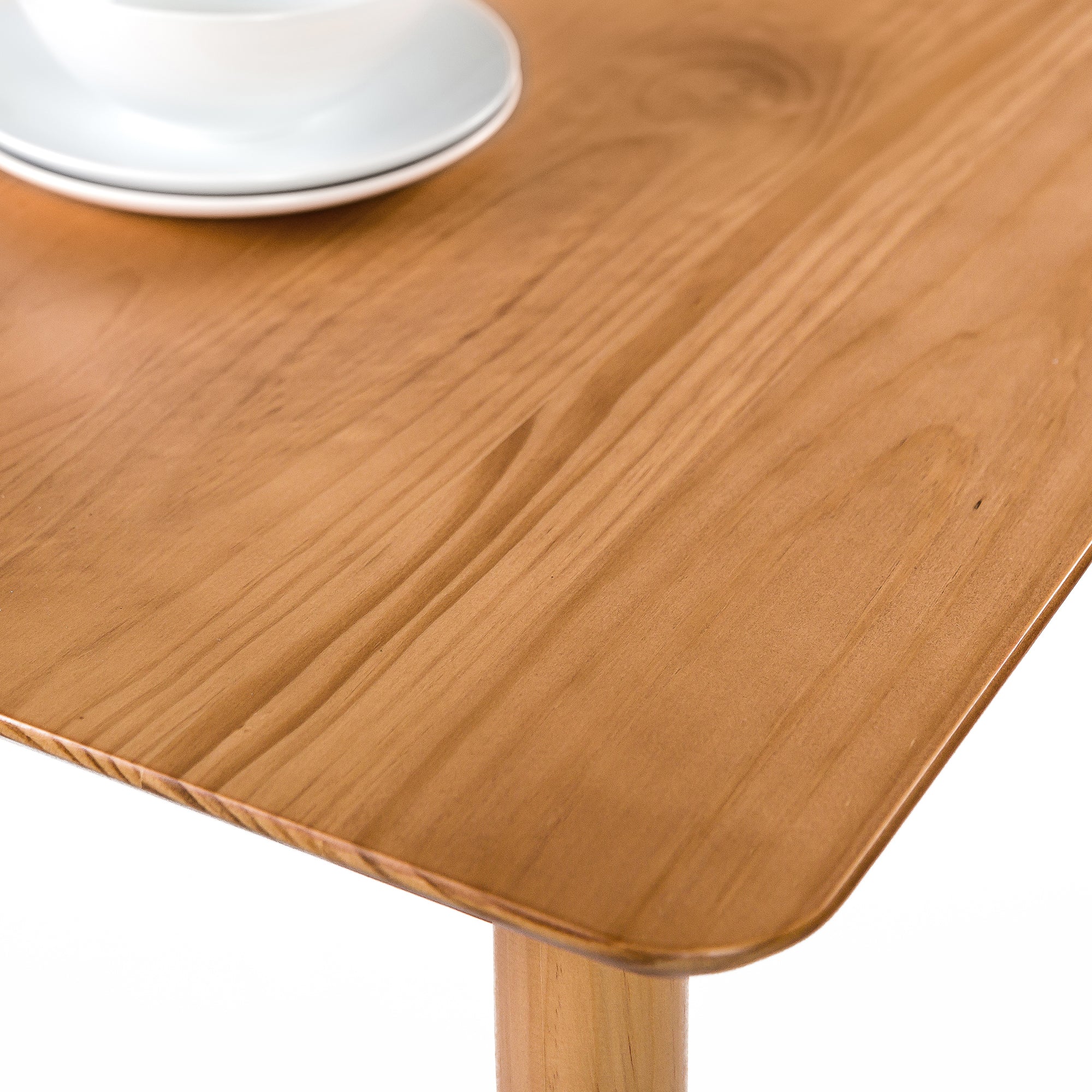 Mid Century Wood Dining Table - Image 5